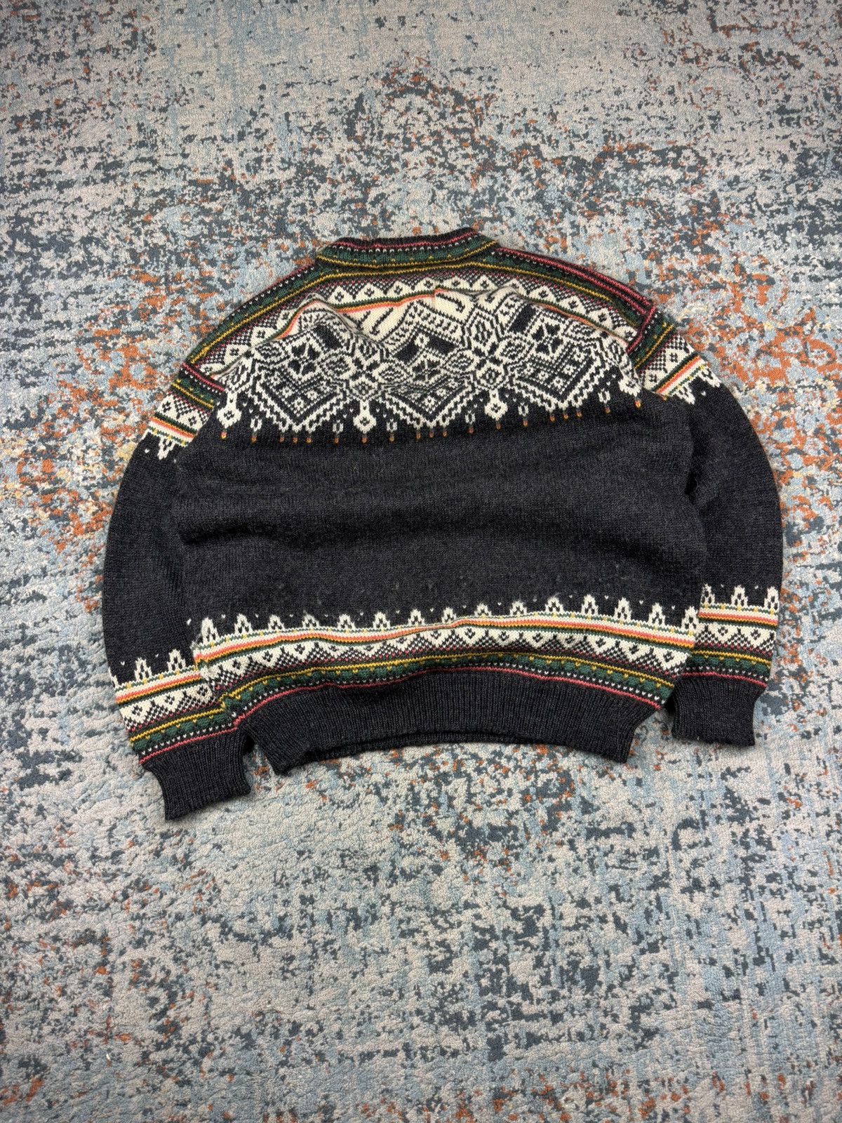 Dale Of Norway Vintage 90s Dale Of Norway heavy pure new wool sweater knit Size US XXL / EU 58 / 5 - 2 Thumbnail