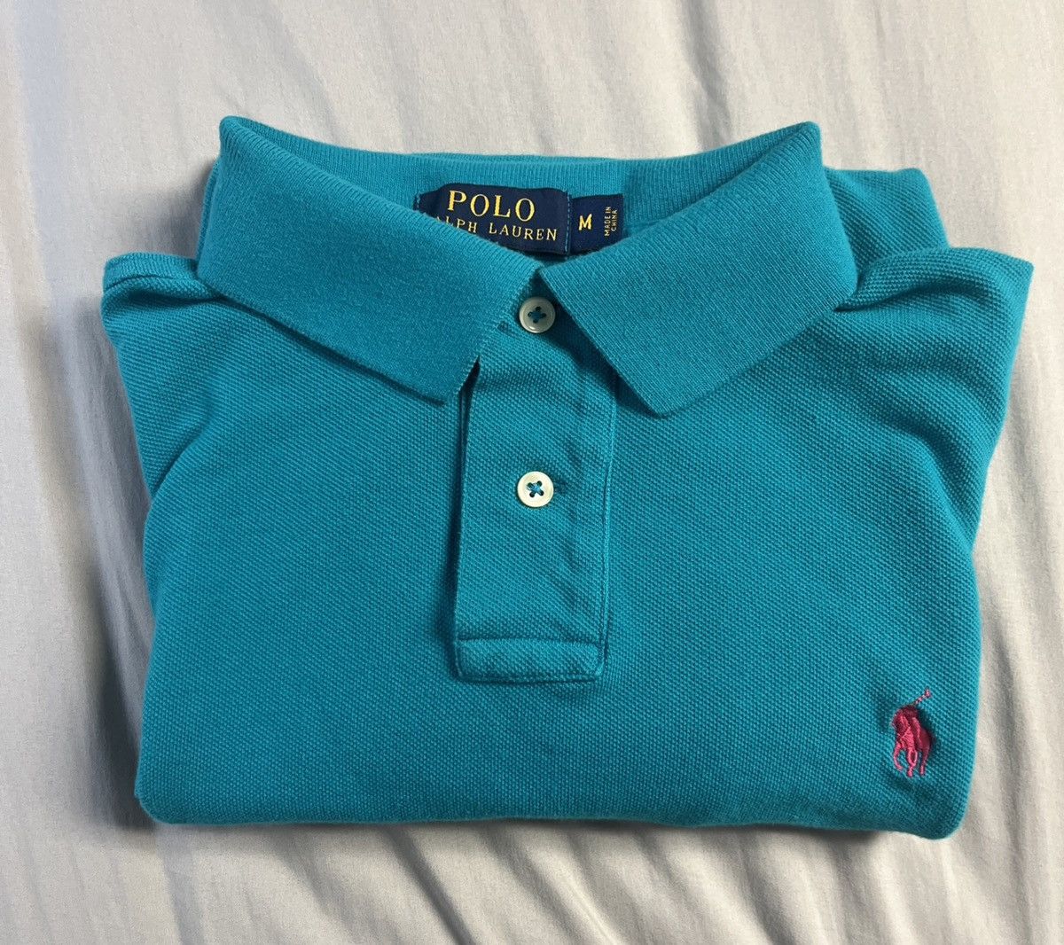 Polo Ralph Lauren Blue Polo Ralph Lauren polo shirt Size US M / EU 48-50 / 2 - 1 Thumbnail
