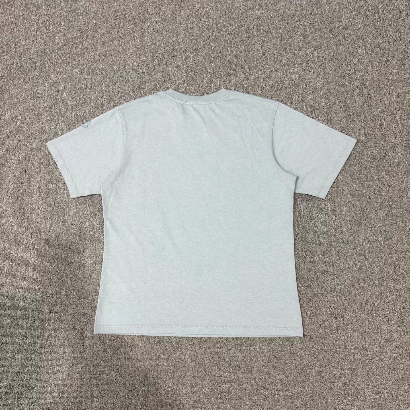 Moncler Moncler blue logo print short sleeve tee M Size M / US 6-8 / IT 42-44 - 2 Thumbnail