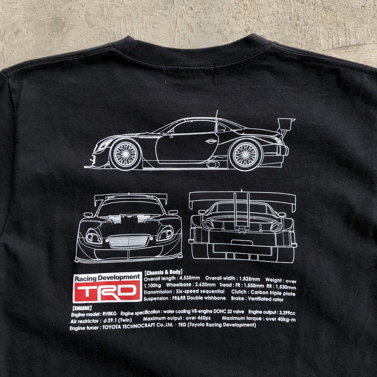Gear for Sports TRD Racing Development Nice Design T-Shirt Size US M / EU 48-50 / 2 - 5 Thumbnail