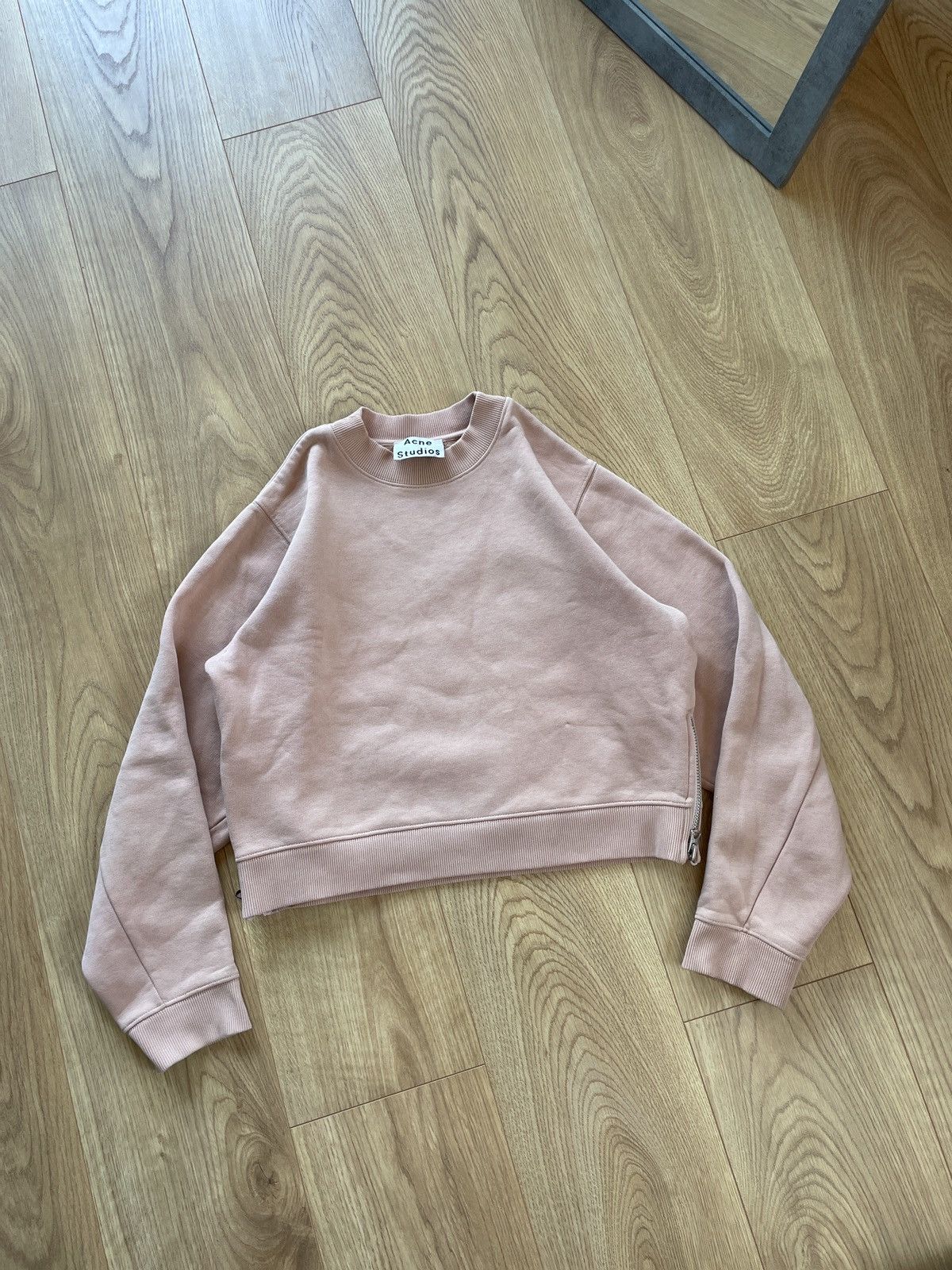 トレーナー/スウェット Acne bird XS Bird Fleece Cropped Pullover – La Garçonne
