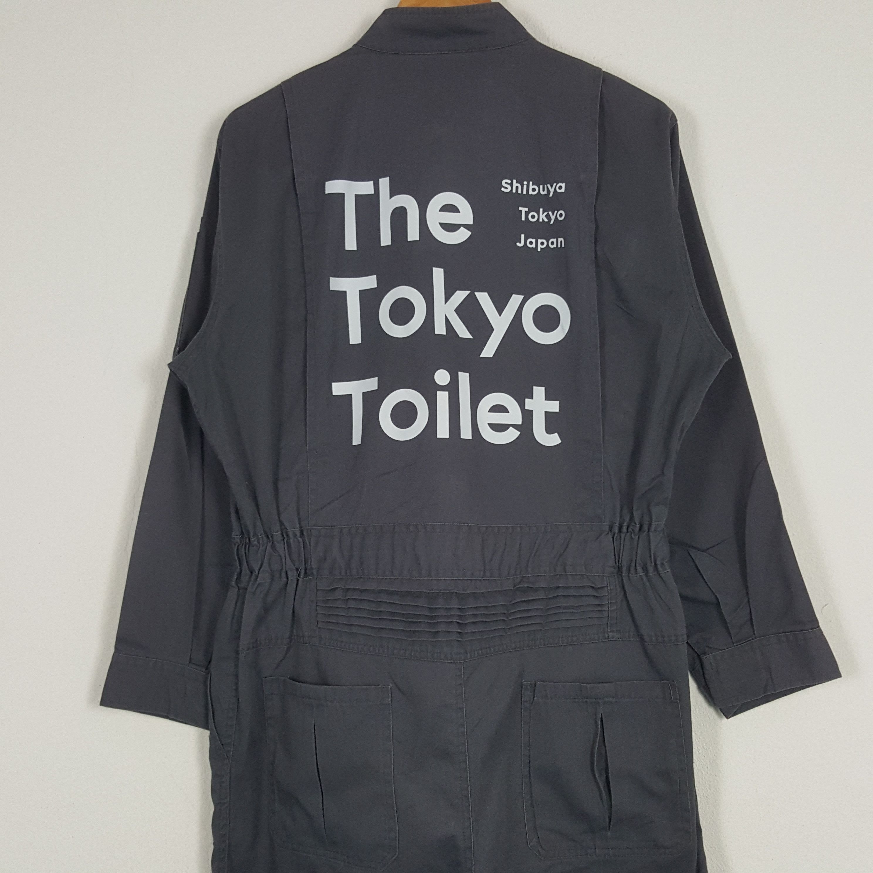 Japanese Brand × Vintage Vintage The Tokyo Toilet Japanese Brand Coverall Jacket Size US M / EU 48-50 / 2 - 2 Thumbnail