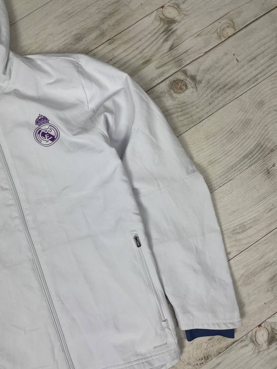 Adidas Adidas Real Madrid 2016 2017 Training Track Top Jacket Size US L / EU 52-54 / 3 - 6 Thumbnail