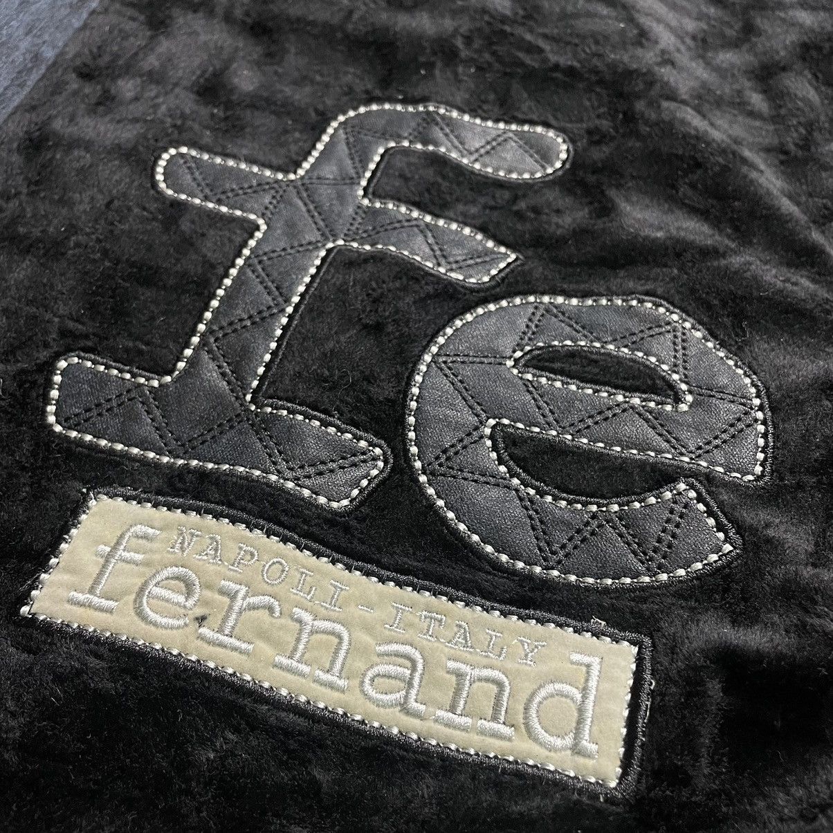 Other FERNAND RAZZINI EMBROIDERED SPELL OUT FULL ZIP JACKET Size US XL / EU 56 / 4 - 11 Thumbnail