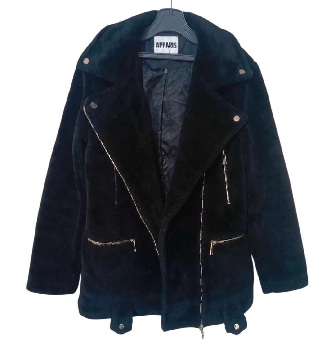 14th Addiction Asymmetric Fur Jacket Size US S / EU 44-46 / 1 - 3 Thumbnail