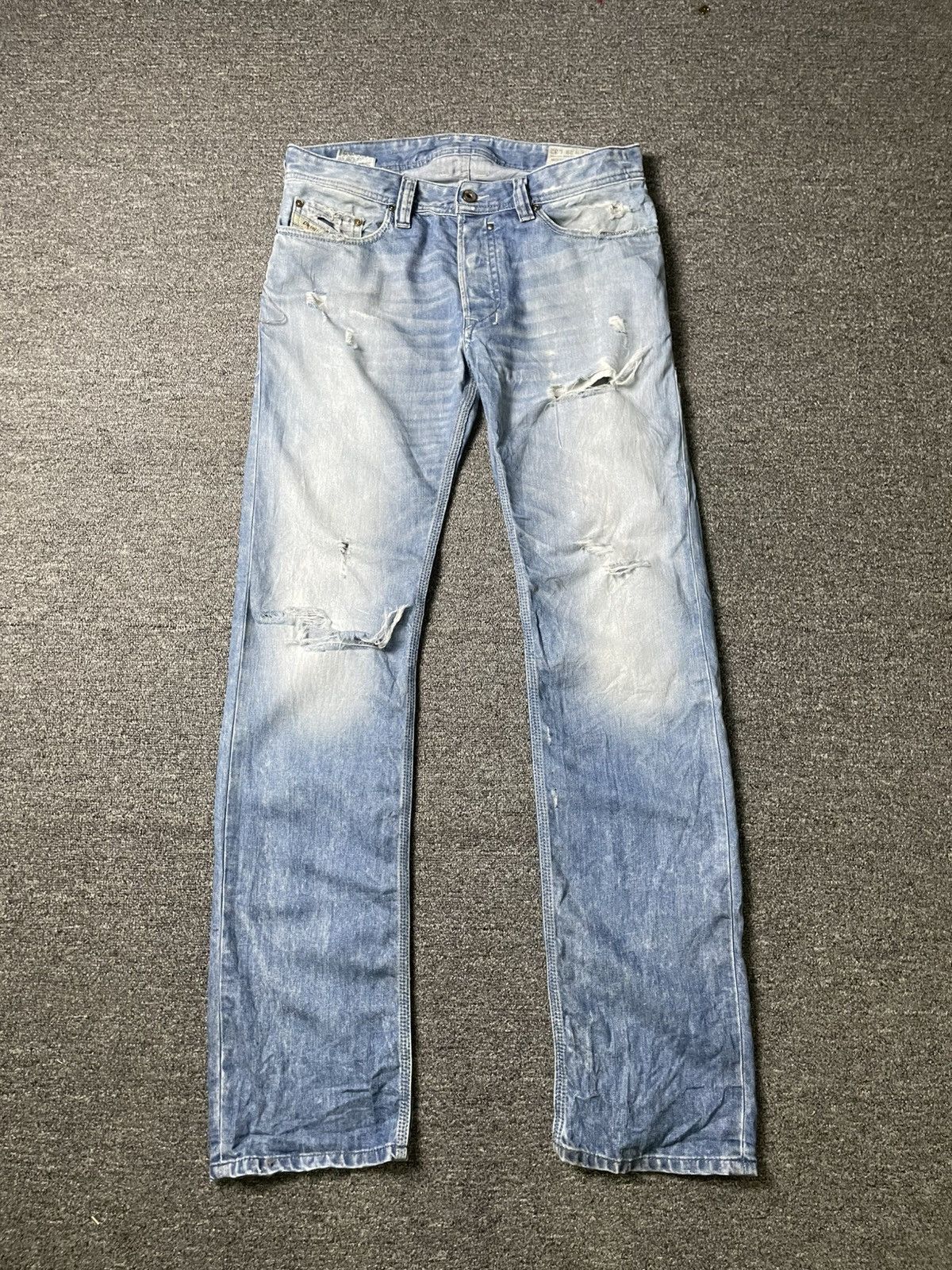 Diesel × Vintage DIESEL SAFADO SLIM FIT REGULAR JEANS (103) Size US 33 - 1 Thumbnail