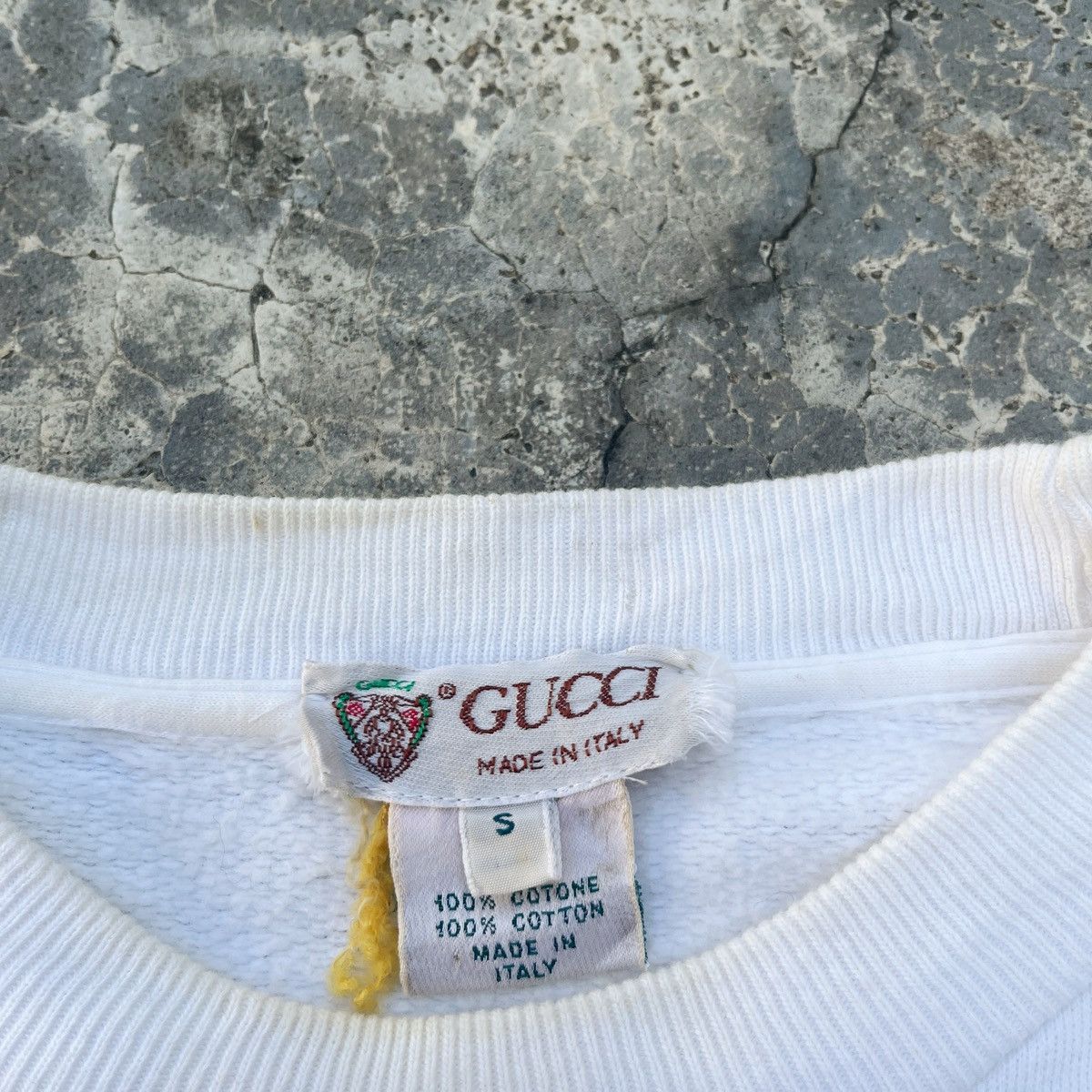 Gucci Vintage 90s Gucci Embroidy Sailor Design Old Money Size US S / EU 44-46 / 1 - 5 Thumbnail