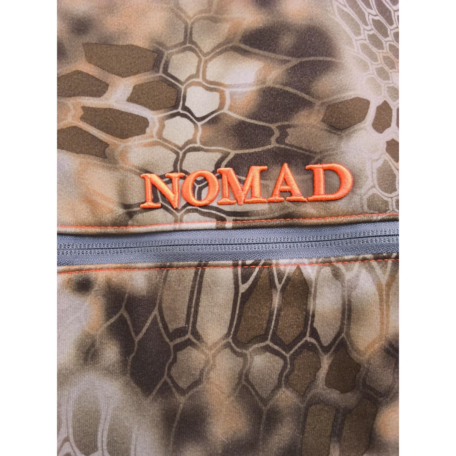 Nomad Nomad Banshee Jacket 1/2 Zip Men L Brown Camo Hood Softshell Size US L / EU 52-54 / 3 - 7 Thumbnail
