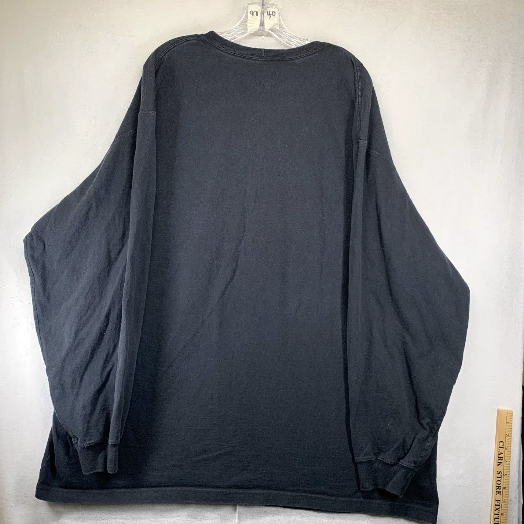 Carhartt Carhartt Mens Black 4XL Long Sleeve T-Shirt All Cotton Crew Neck Pockets Logo Heavyweight Regular Fit 4XL Mens Shirt Carhartt Men'S K87 Size US XXL / EU 58 / 5 - 2 Thumbnail