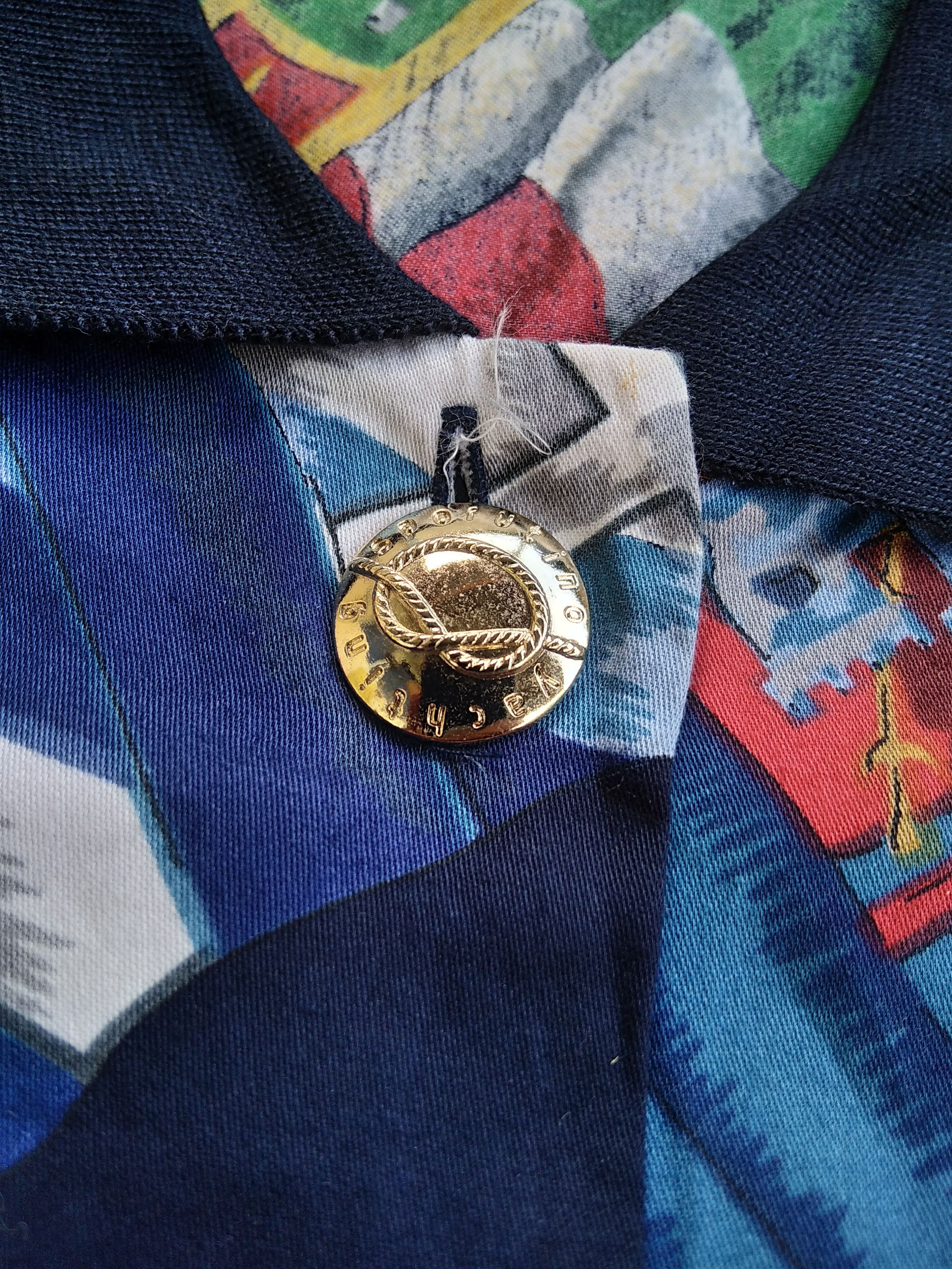 If Six Was Nine × Japanese Brand VTG 80s Marine Sporutino All Over Print Flag Retro Style Size US M / EU 48-50 / 2 - 9 Thumbnail