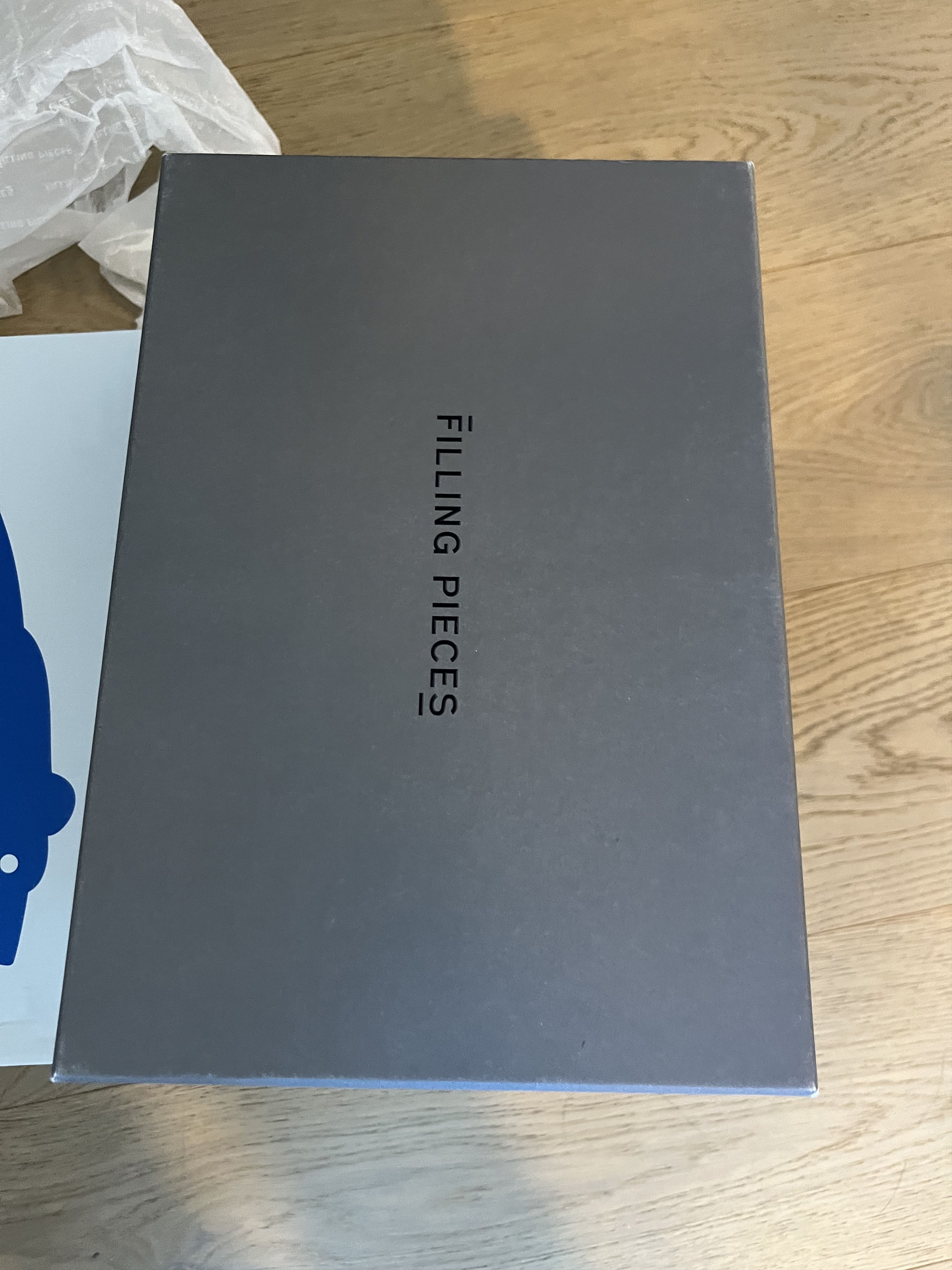 Filling Pieces Filling Pieces Mondo Ripple Split Blue low top Size US 7 / EU 40 - 2 Thumbnail