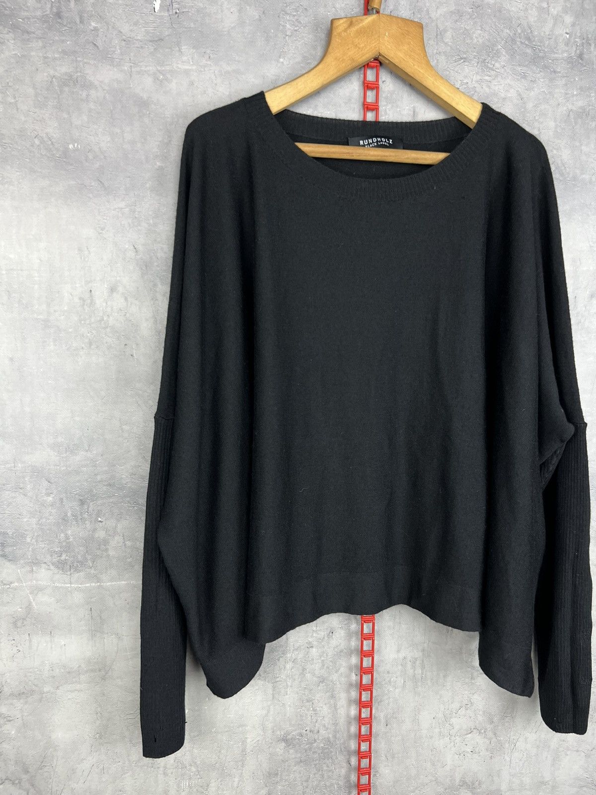 Rundholz RUNDHOLZ BLACK LATKE Women’s Oversized wool sweater size S Size S / US 4 / IT 40 - 2 Thumbnail