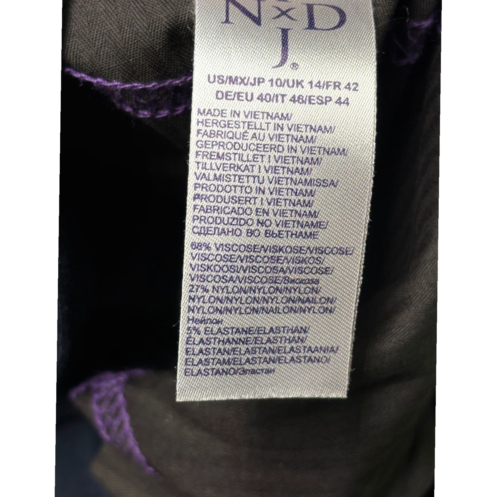 NYDJ VINTAGE NYDJ Lift Tuck Technology Pants? Size 24" / US 00 / IT 34 - 7 Thumbnail