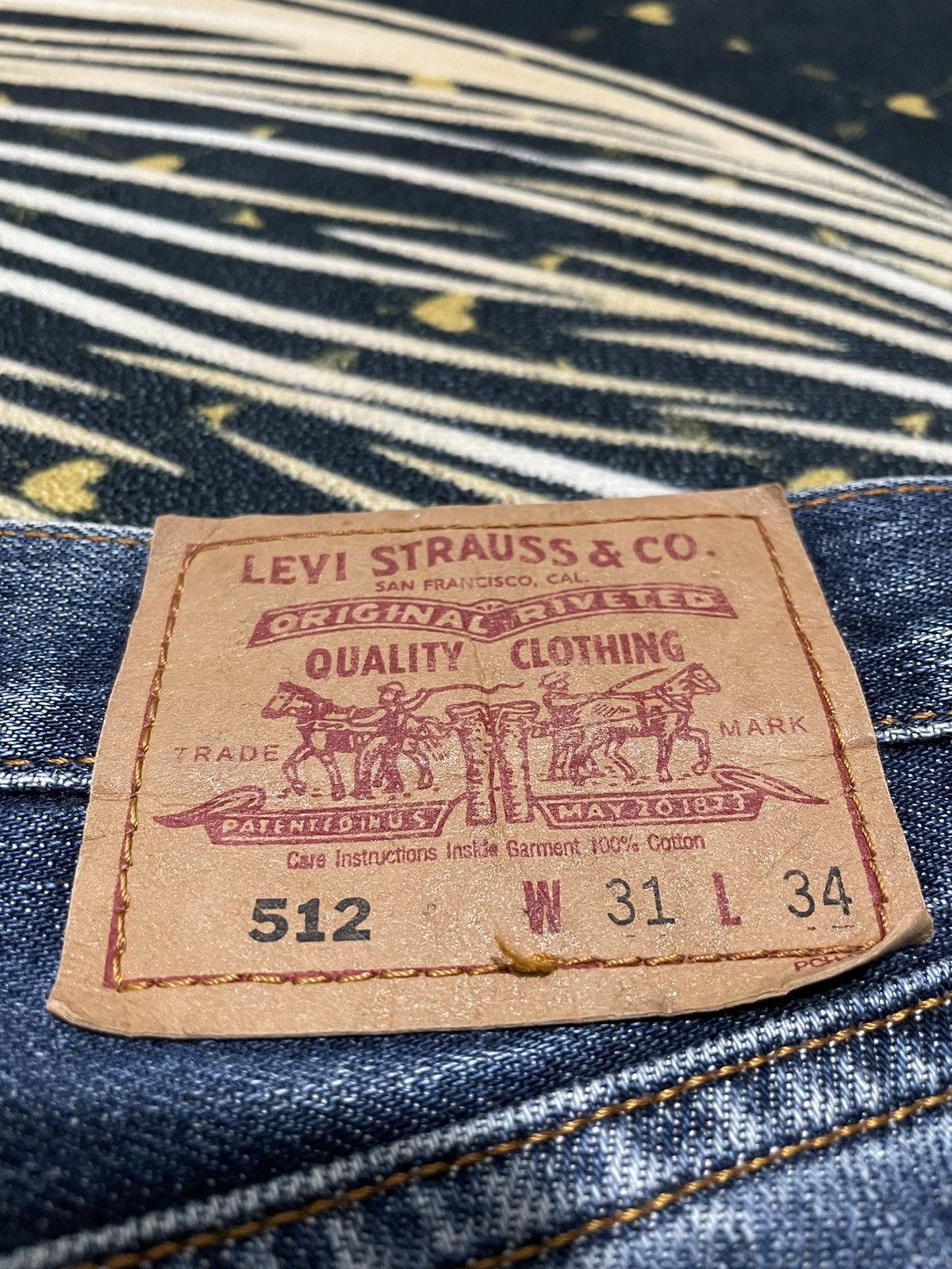 Jean × Levi's × Vintage Vintage Levi's 512 Size US 31 - 14 Thumbnail