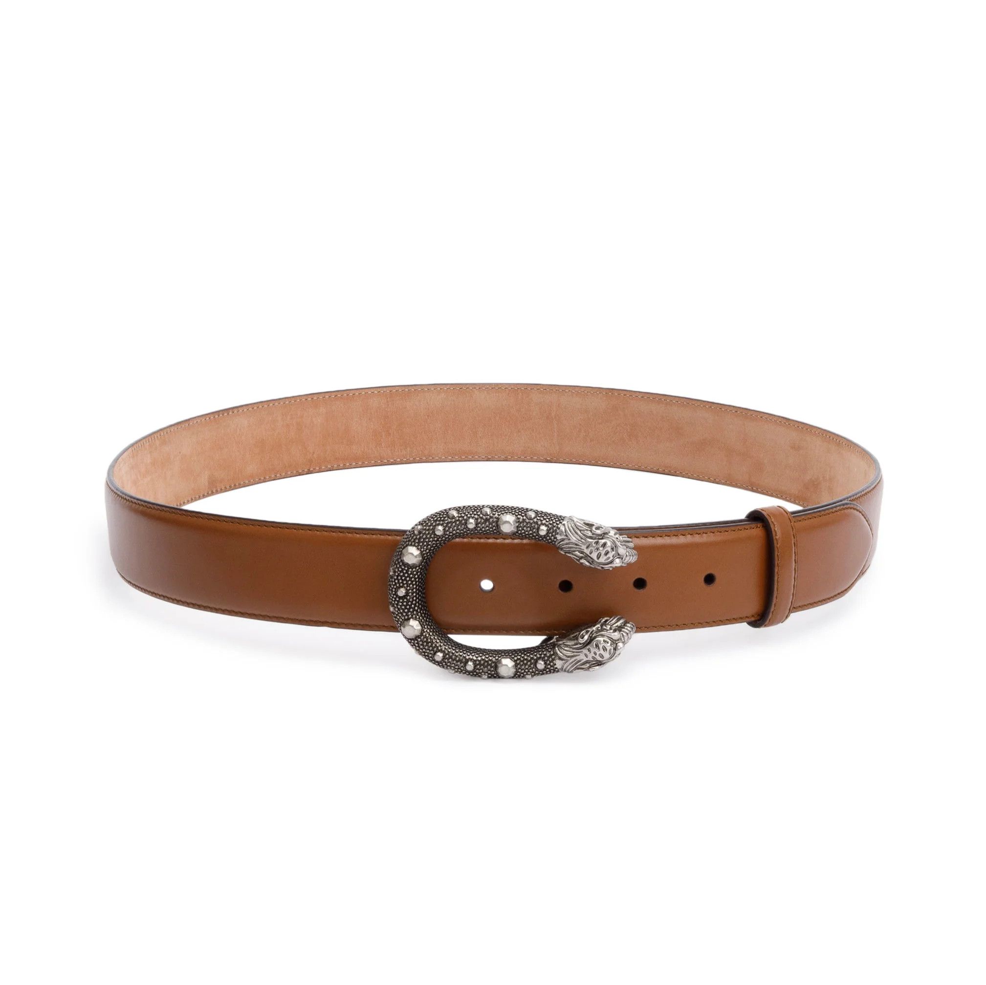 ベルト GUCCI Caramel Suede Gucci Blondie Belt Gucci Blondie suede belt in brown - Gucci | Mytheresa