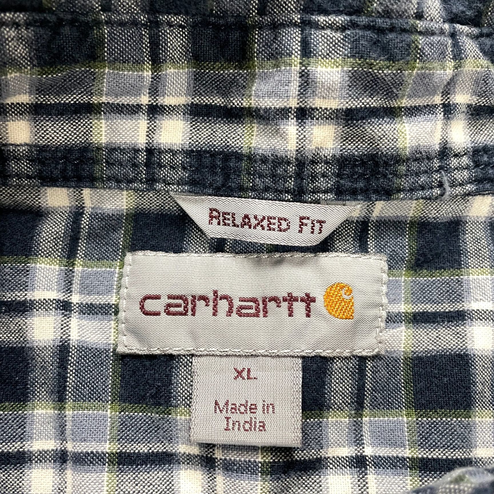 Carhartt Carhartt Flannel Shirt Mens XL Multicolor Plaid Short Sleeve Casual Top Size US XL / EU 56 / 4 - 5 Thumbnail