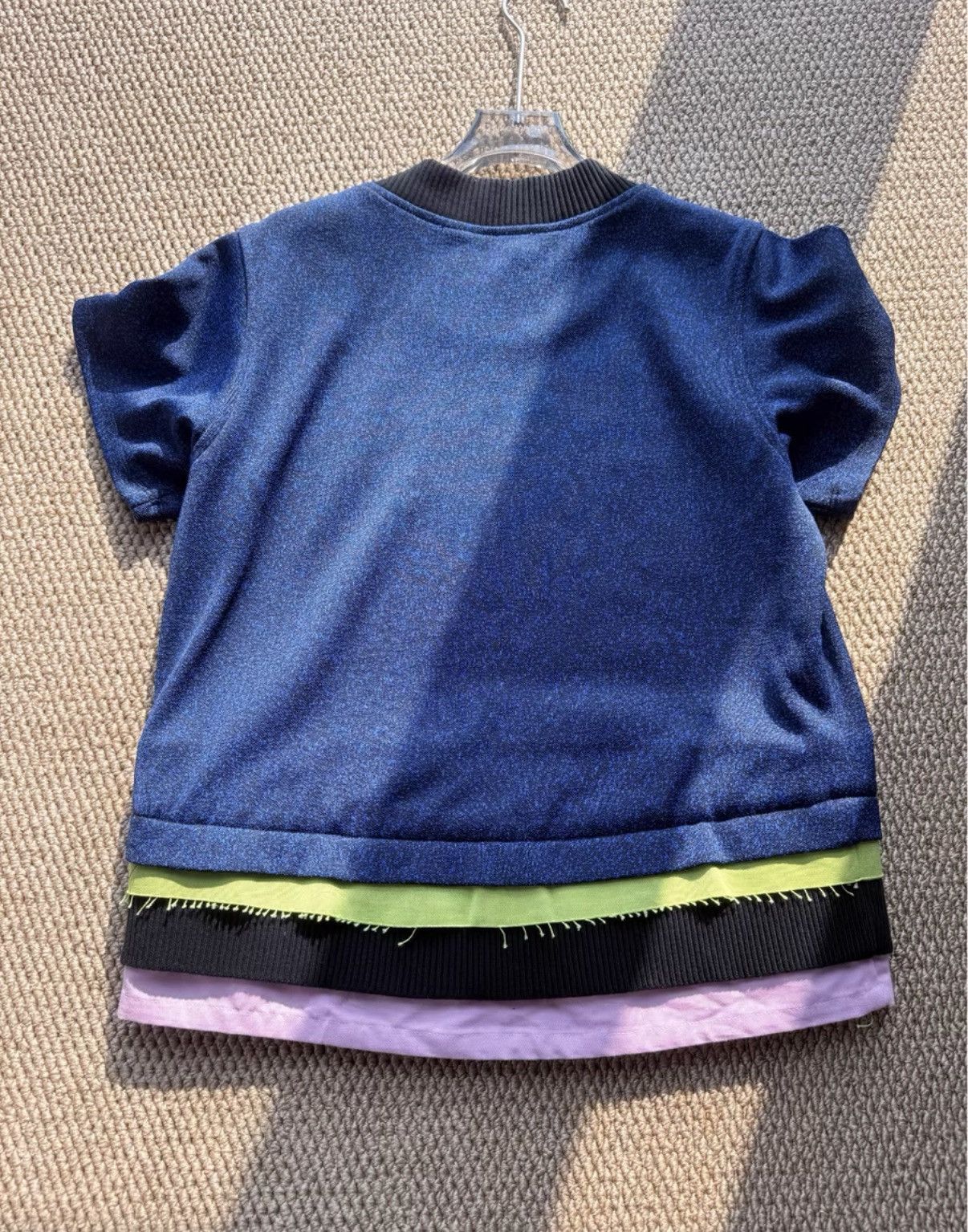Namacheko Namacheko Royal Blue Iridescent Color Block Short Sleeve K23 Size M / US 6-8 / IT 42-44 - 5 Thumbnail
