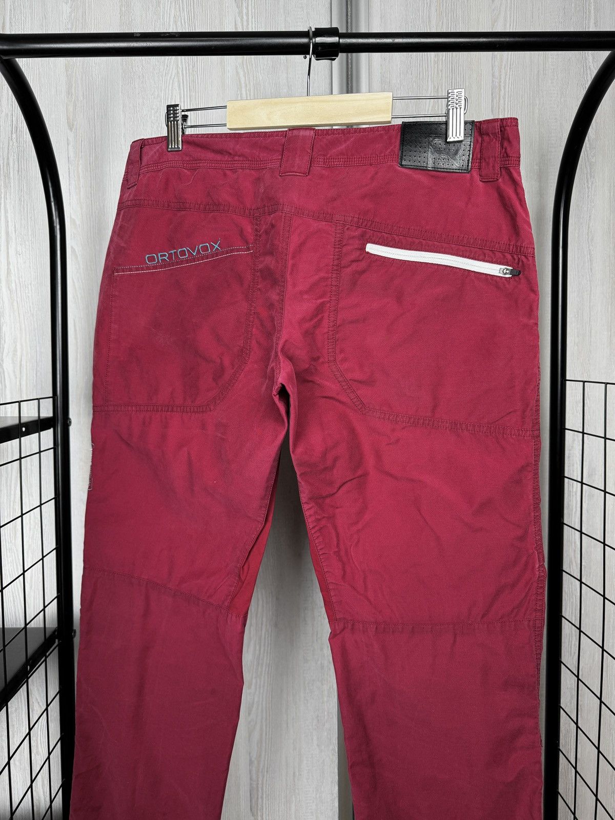ORTOVOX Ortovox Corvara Red Burgundy Outdoor Women’s Pants L Size 30" / US 8 / IT 44 - 6 Thumbnail