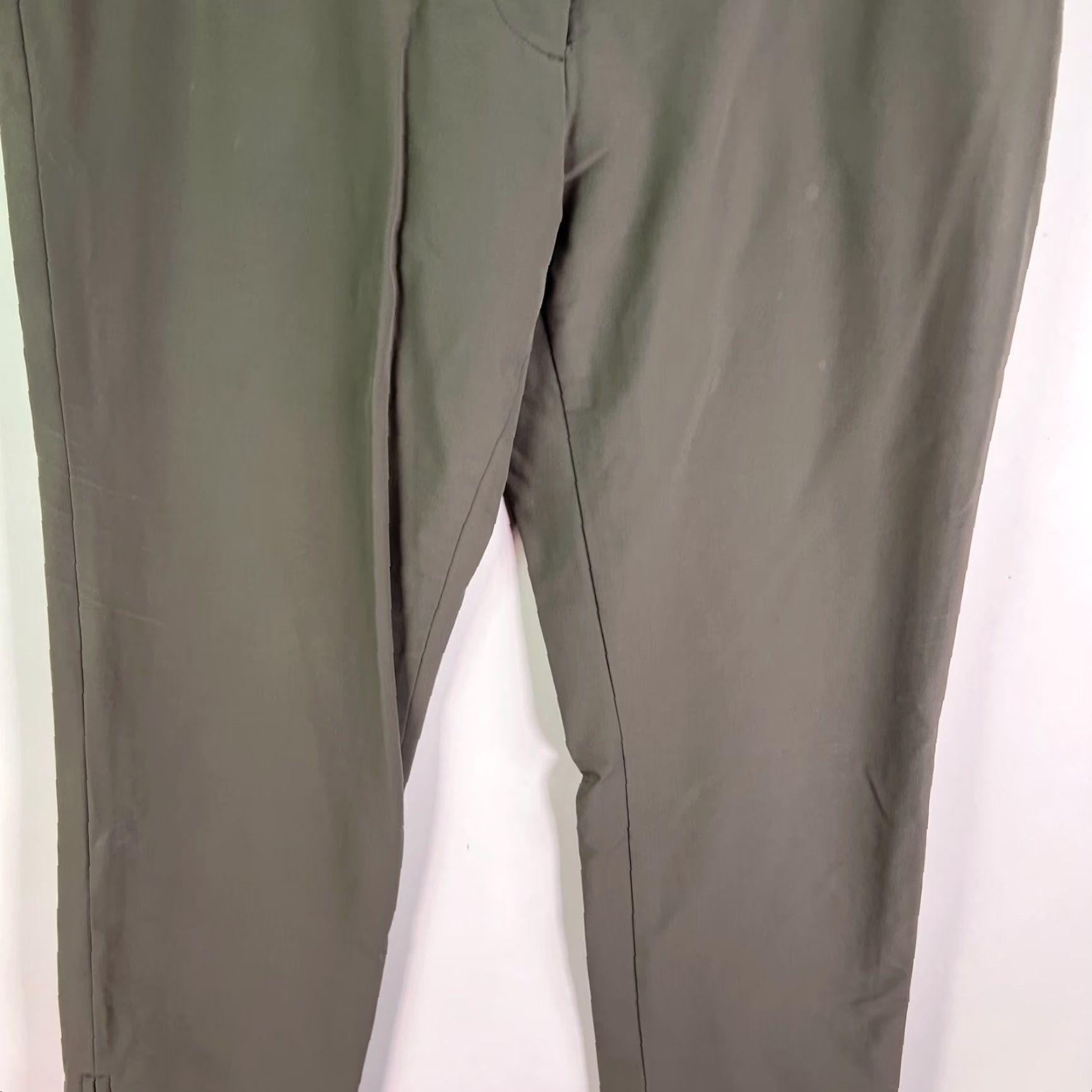 Nike Nike Pants Women Lined Hiking Performance Nylon Knit Dark Khaki 32x32 Pockets M Size 32" / US 10 / IT 46 - 3 Thumbnail