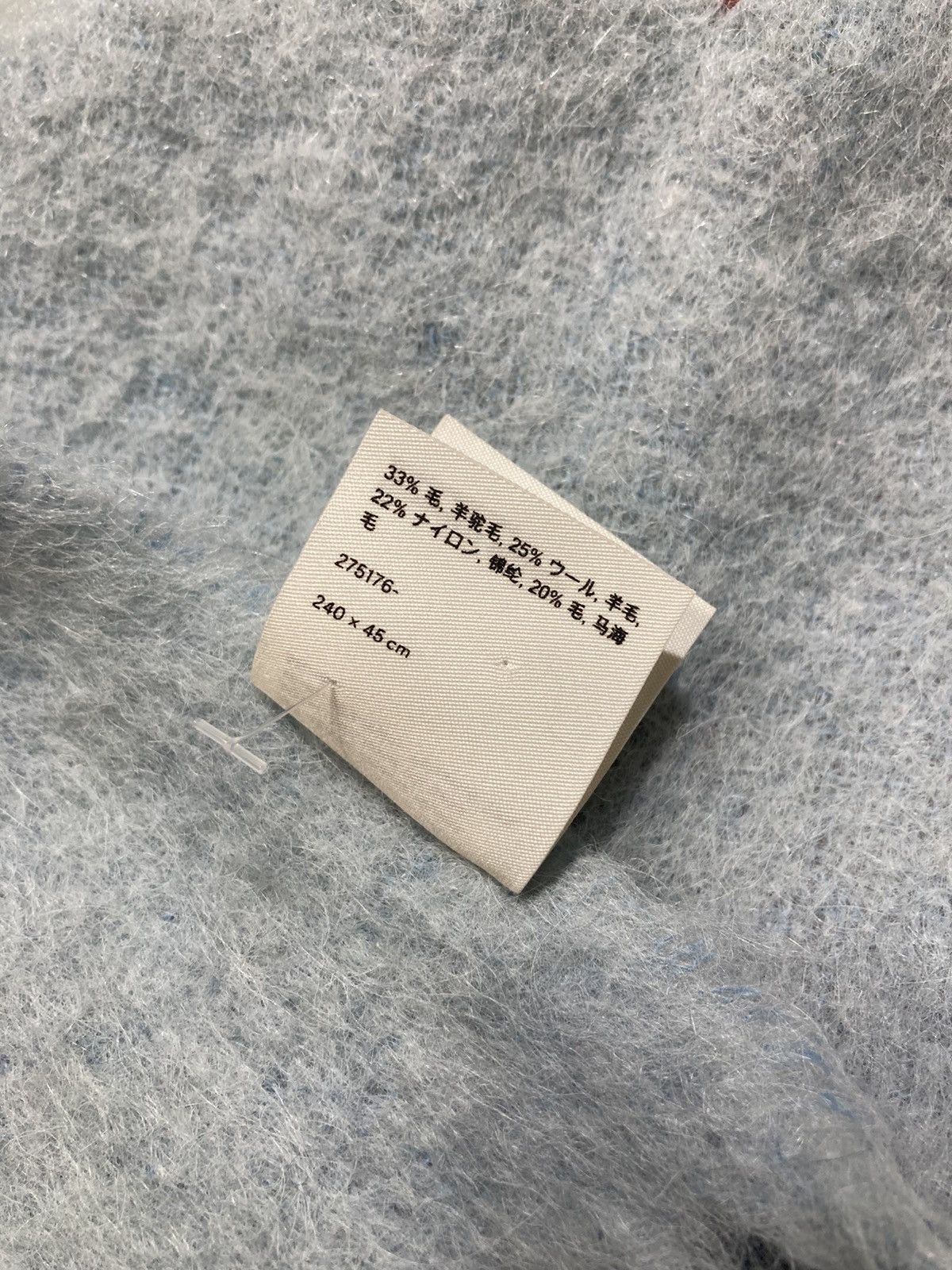 Acne Studios Acne Studios Mohair Scarf FW19 Size ONE SIZE - 12 Thumbnail