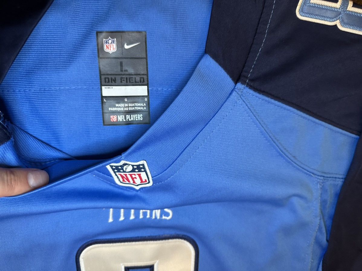 NFL × Nike Nike Stitched Marcus Mariota Tennessee Titans Jersey #8-Lrg Size US L / EU 52-54 / 3 - 10 Thumbnail