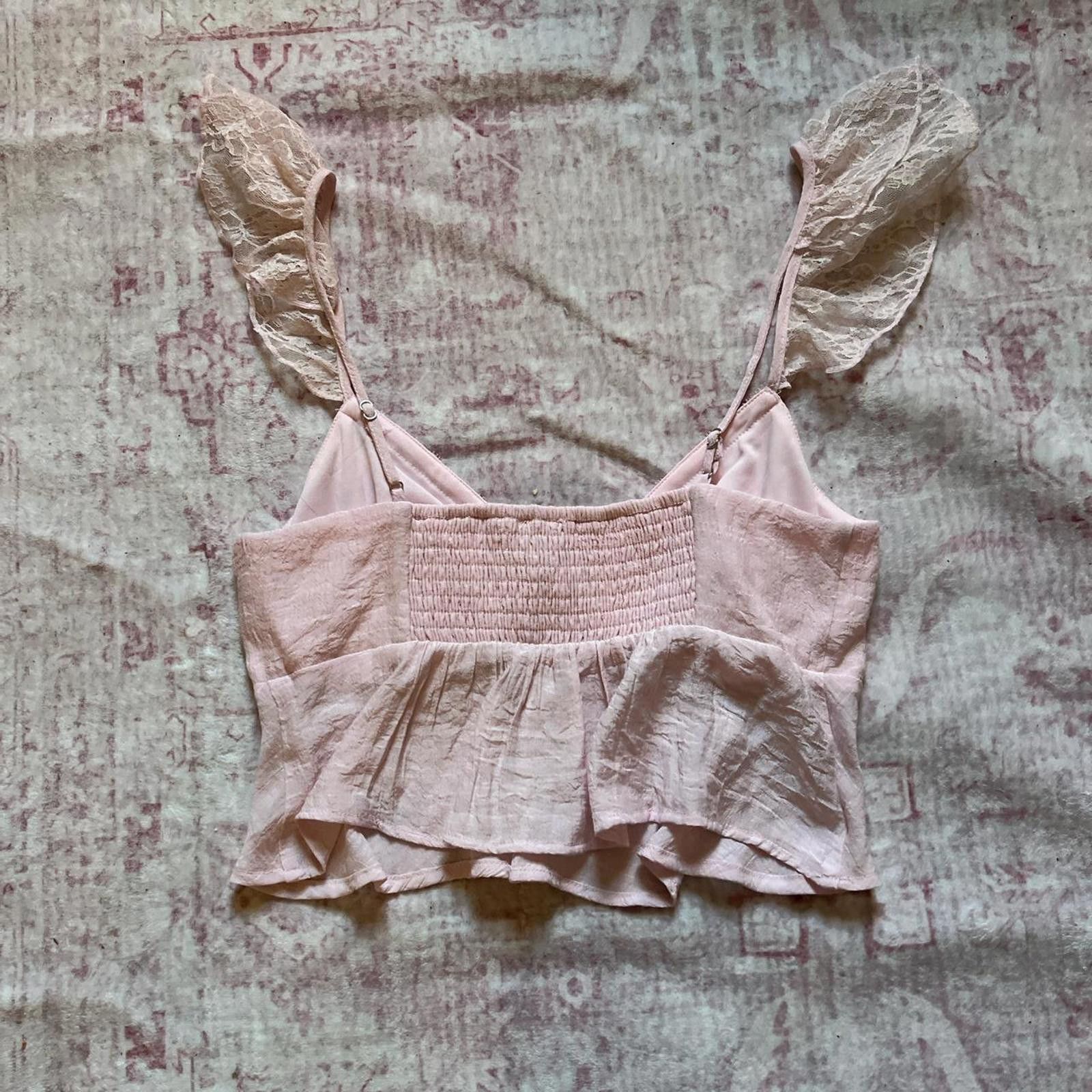 Other Pink lace babydoll top Size S / US 4 / IT 40 - 3 Thumbnail
