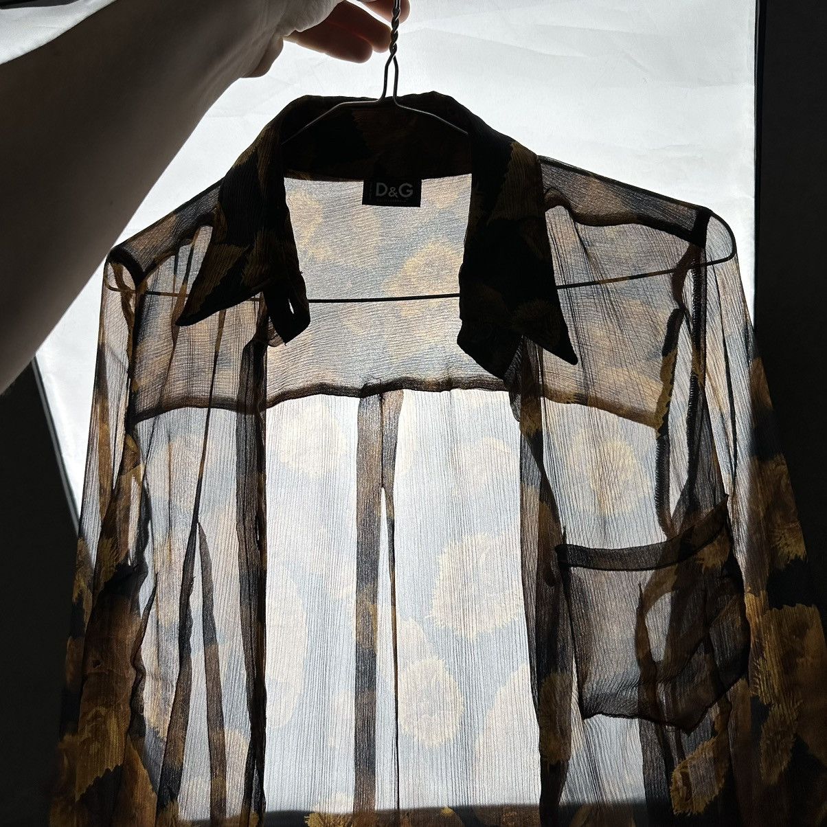 Dolce & Gabbana Vintage Dolce & Gabbana Buttoned Down Shirt Chestnut Pattern Size M / US 6-8 / IT 42-44 - 21 Thumbnail