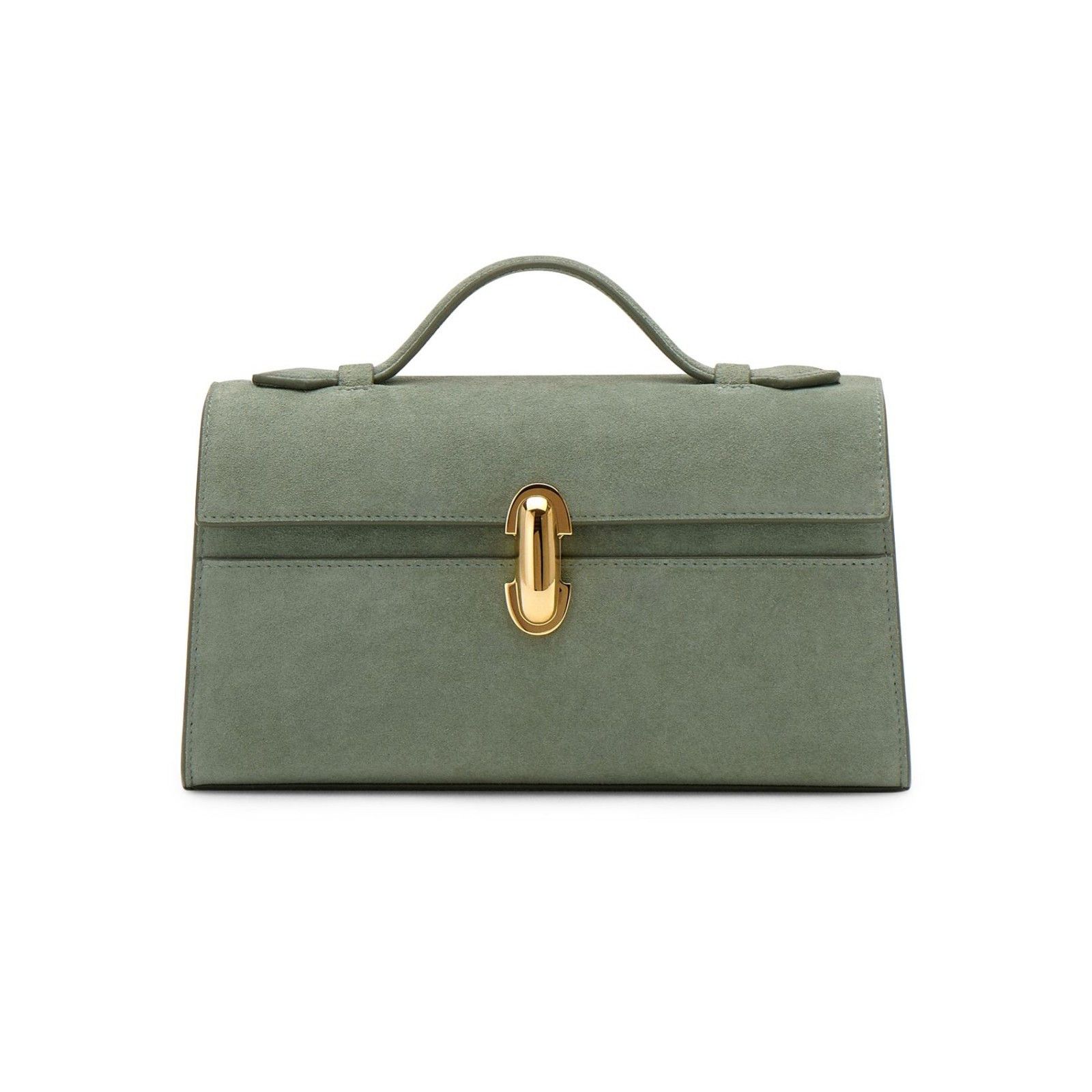 Savette SAVETTE Cactus Symmetry suede clutch Bag New & Authentic Size ONE SIZE - 1 Thumbnail