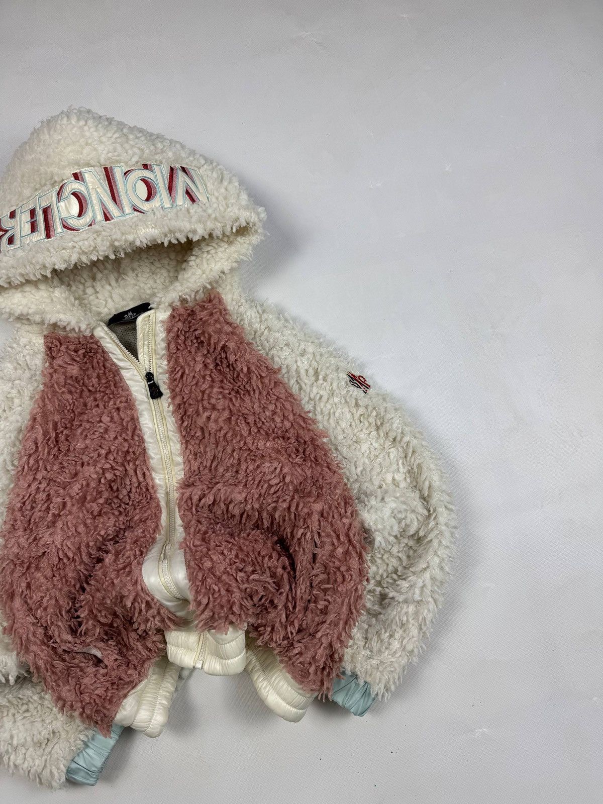 Moncler Moncler Grenoble Kids Sherpa Fleece Hoodie Jacket Size XS / US 0-2 / IT 36-38 - 2 Thumbnail