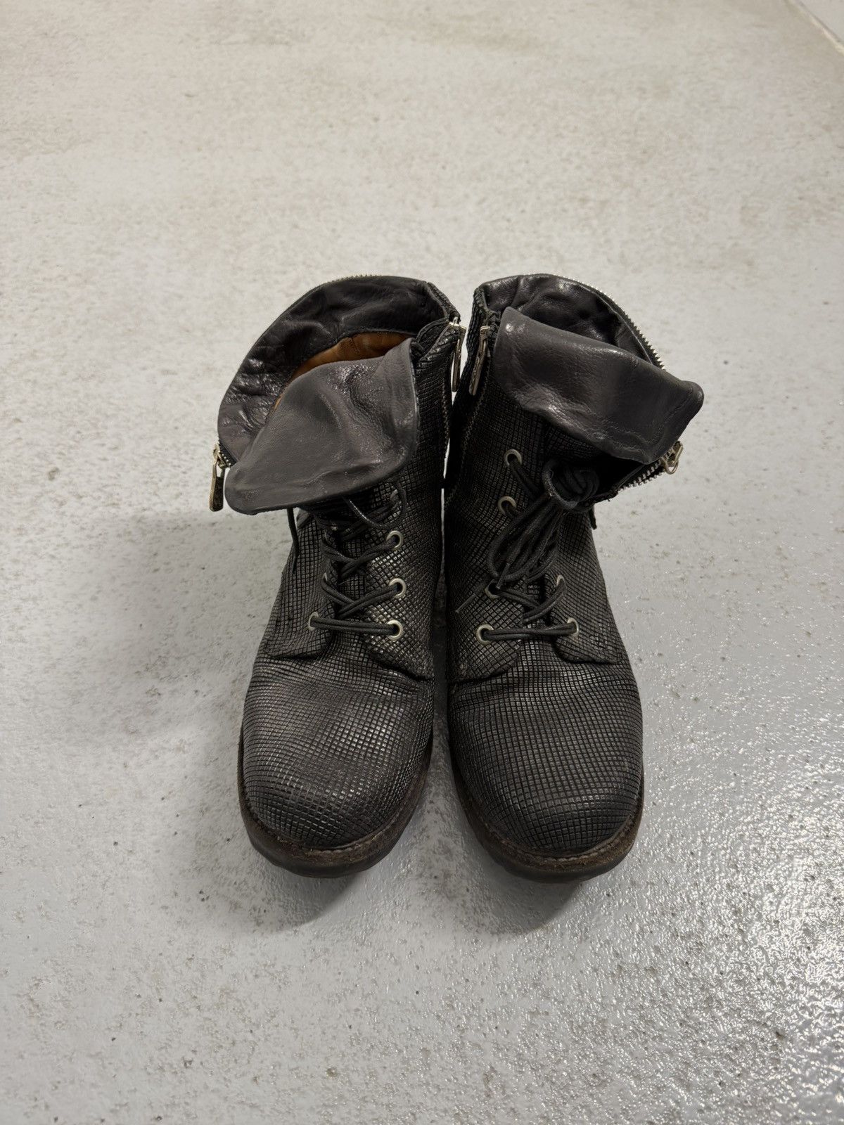 A.S.98 Avant-garde A.S.98 Leather Boots Size US 9 / IT 39 - 4 Thumbnail
