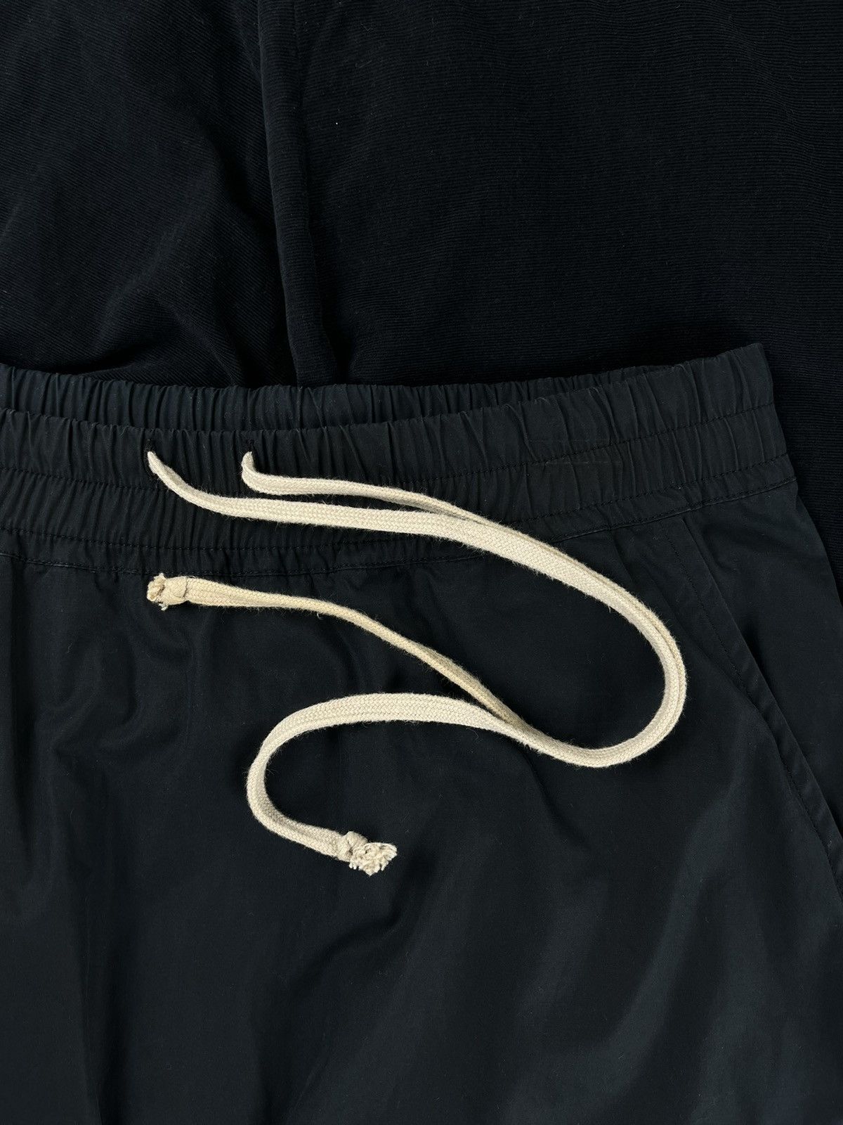 Rick Owens FW10 Rick Owens Gleam Kilted Skirt Cropped Pants Black Size US 30 / EU 46 - 3 Thumbnail