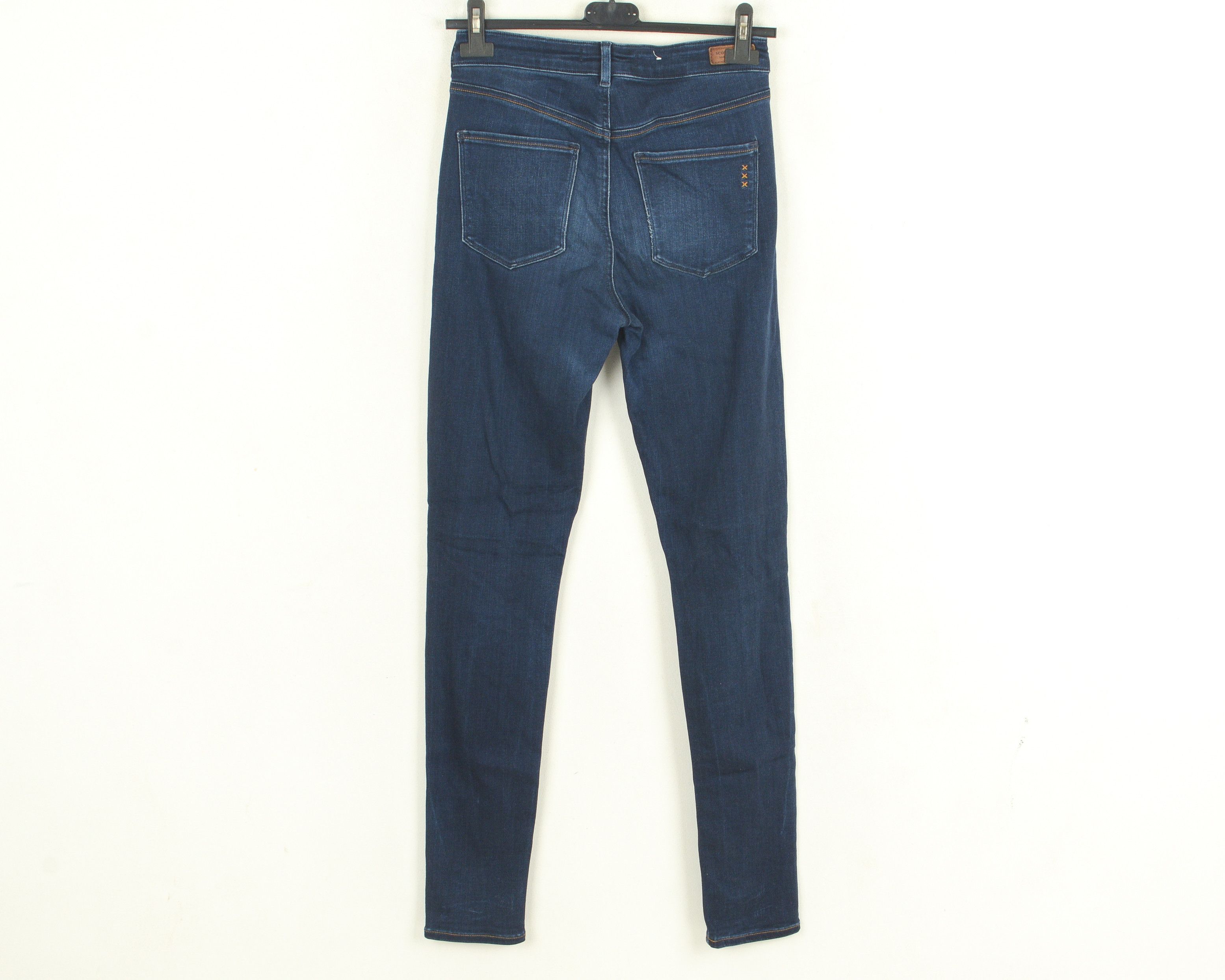 Scotch & Soda Womens W28 L34 Jeans Trousers Pants Denim Slim High Rise Size 28" / US 6 / IT 42 - 3 Thumbnail