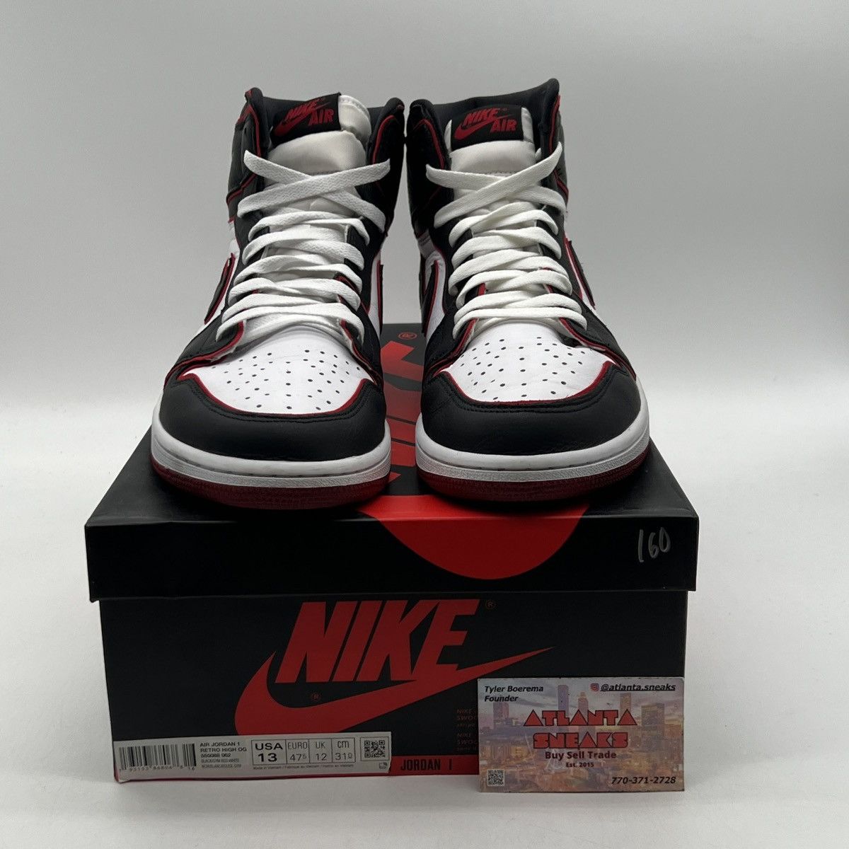 Jordan Brand Air Jordan 1 high bloodline Size US 13 / EU 46 - 2 Thumbnail