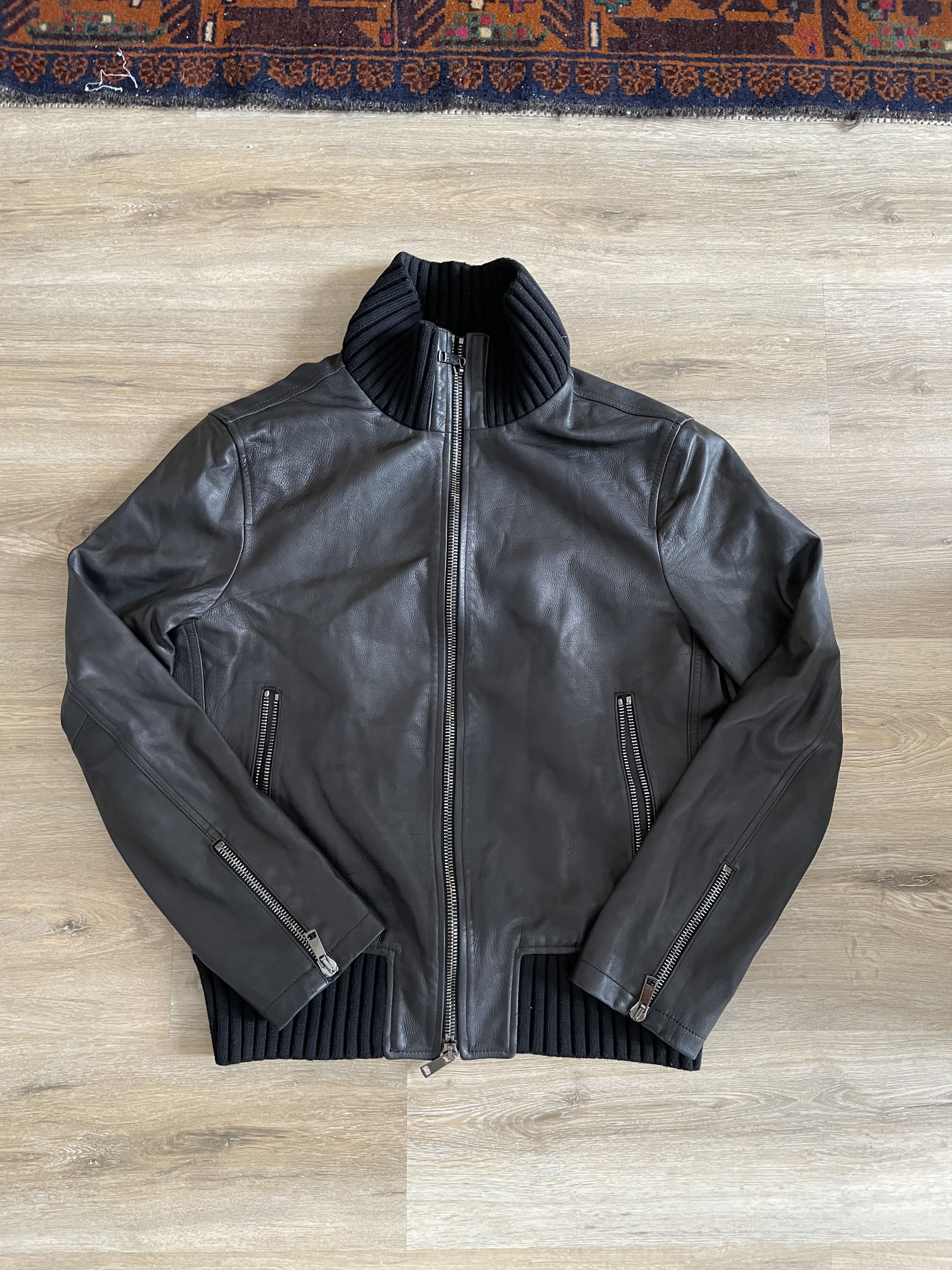 Other Ari Soho - Calfskin Leather Jacket - IT 52 - US L Size US L / EU 52-54 / 3 - 1 Thumbnail