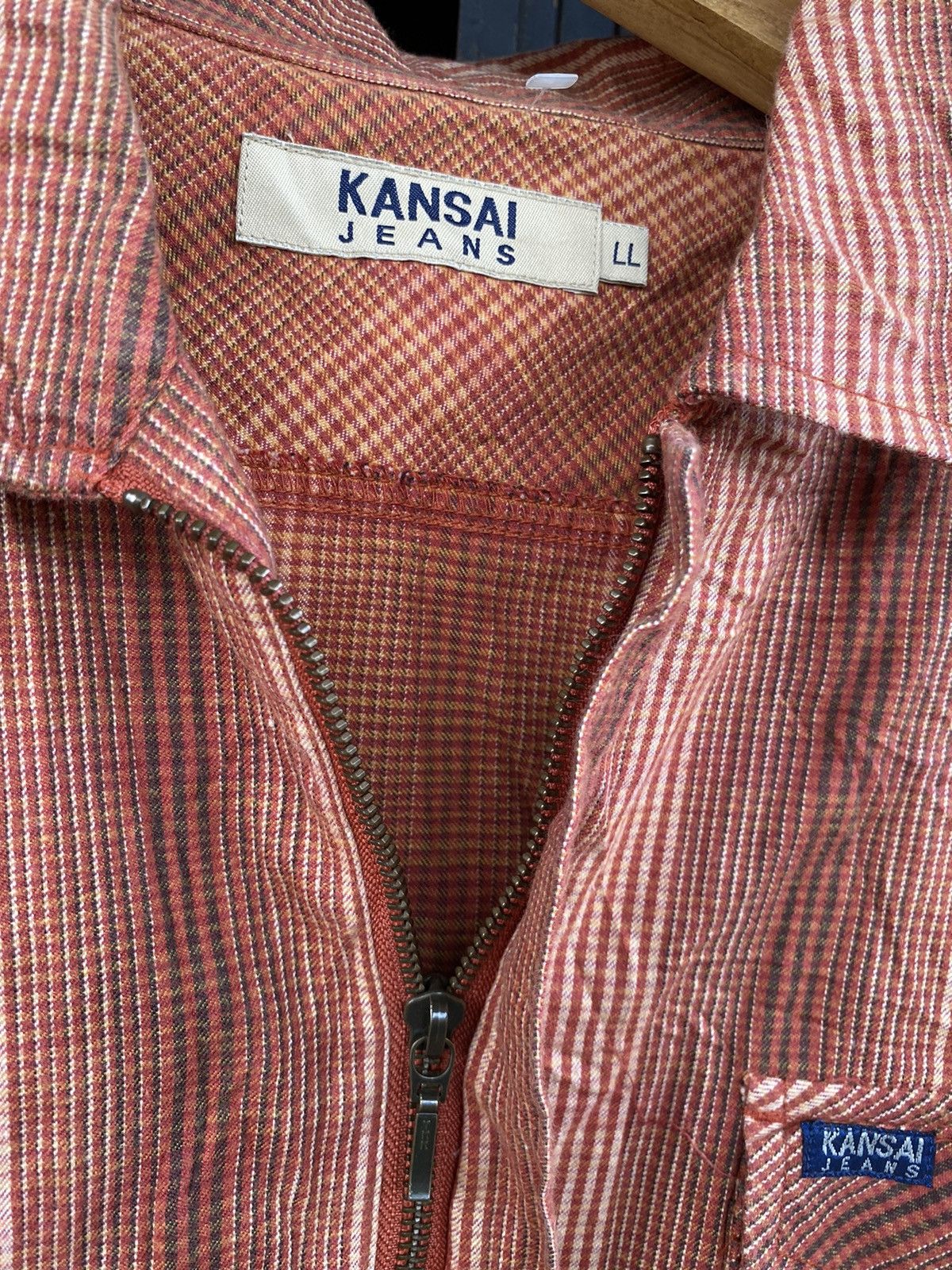 Designer × Kansai Yamamoto × Vintage Vintage kansai yamamoto tartan jacket Size US L / EU 52-54 / 3 - 4 Thumbnail