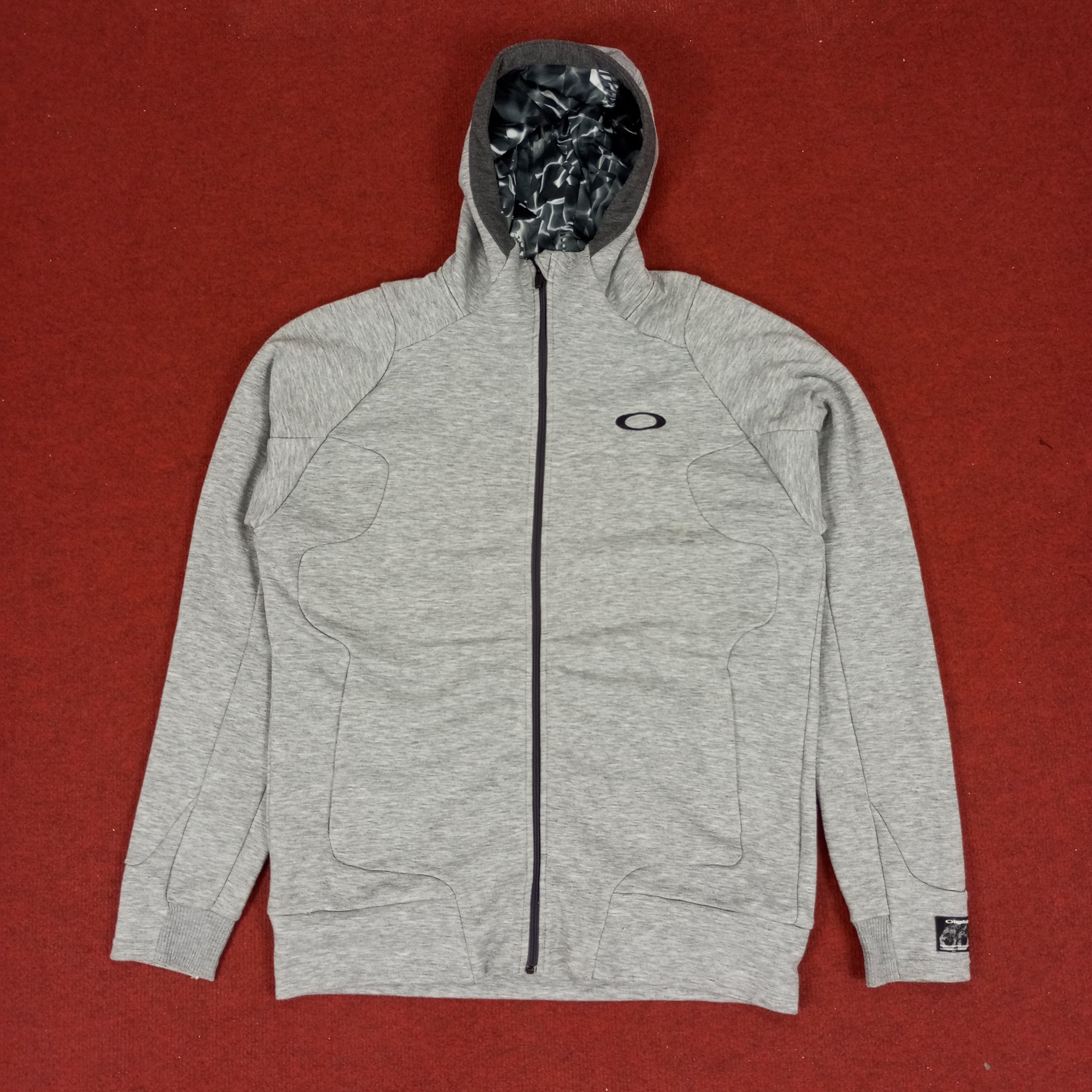 Oakley × Vintage Oakley Logo Spellout Design Zipper Hoodies Size US M / EU 48-50 / 2 - 3 Thumbnail