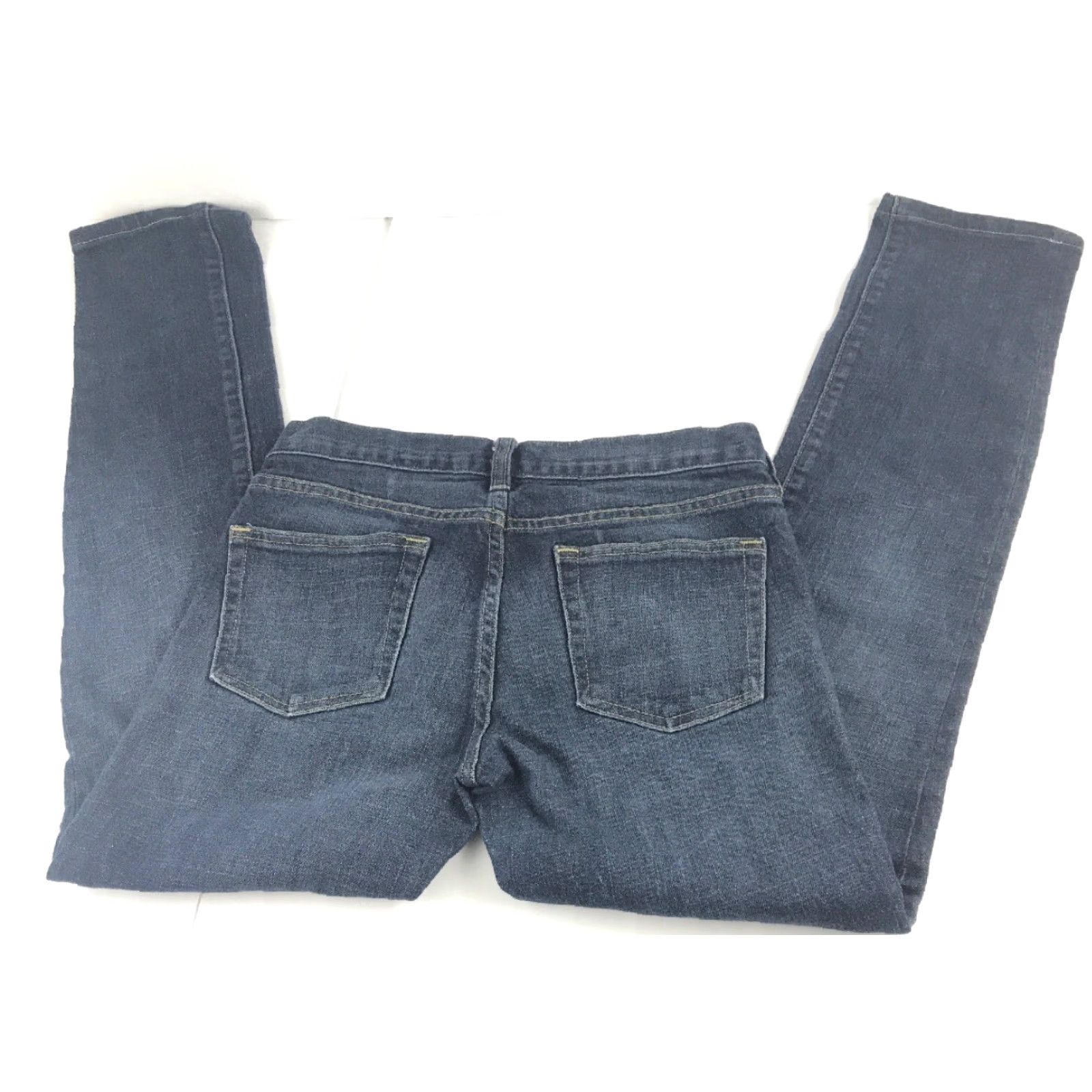 J.Crew J.CREW Jeans Women's Straight Leg Dark Wash Size 28 - Blue, Regular, 28" Inseam, 28" Waist, Pre-owned Size 28" / US 6 / IT 42 - 5 Thumbnail