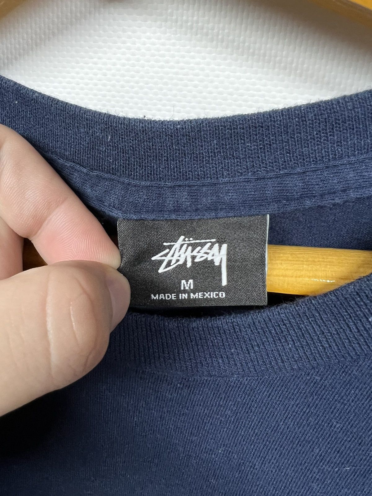 Stussy Vintage Y2k Stussy IST 💙 Big Logo Long Sleeve 00’s Size US M / EU 48-50 / 2 - 5 Thumbnail