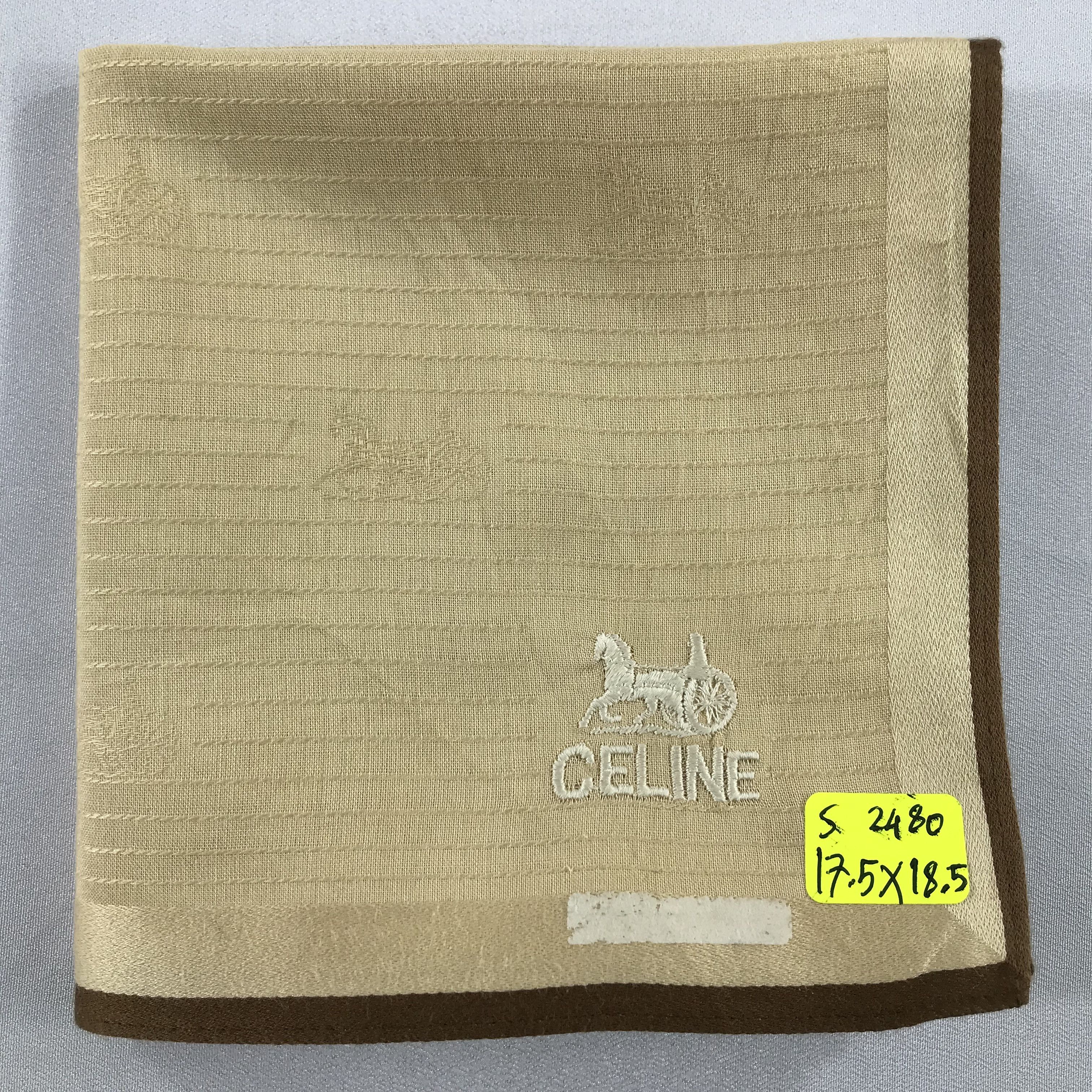 Celine × Vintage Celine Bandana / Handkerchief / Neckerchief - S2480 Size ONE SIZE - 5 Thumbnail