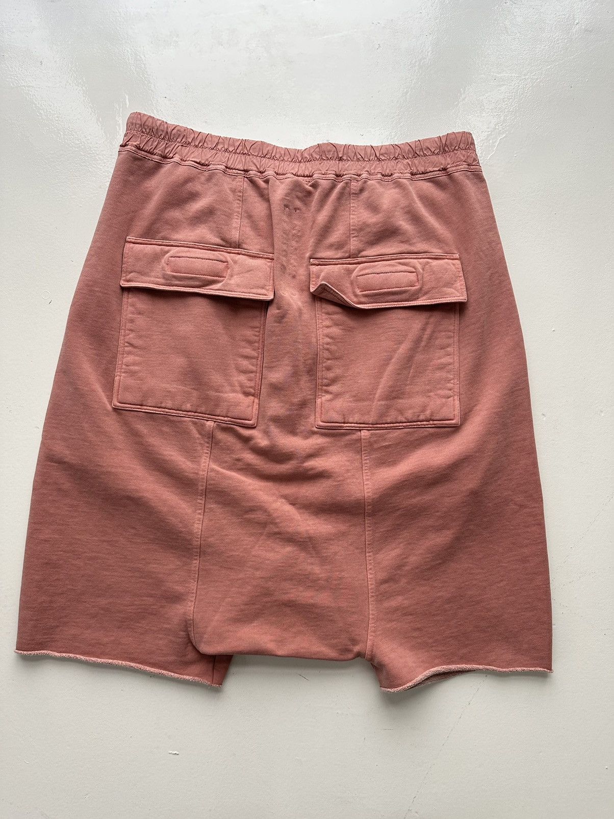Rick Owens Drkshdw Pink Drawstring Shorts Size US 34 / EU 50 - 2 Thumbnail