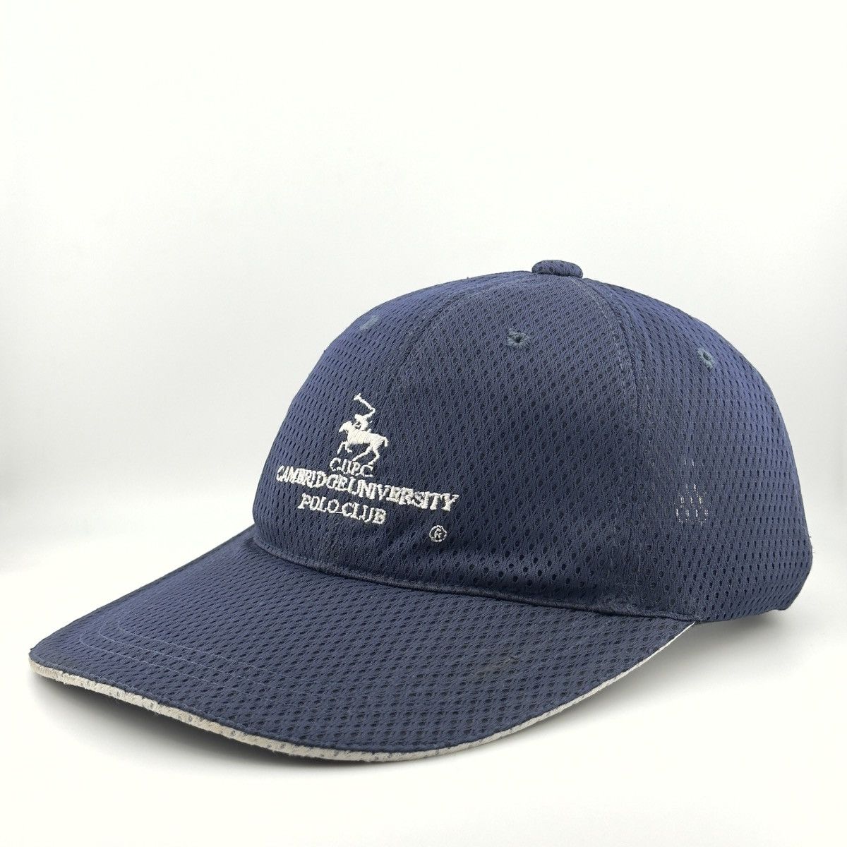 Beverly Hills Polo Club Vintage Cambridge University Polo Club Mesh Cap Navy Size ONE SIZE - 3 Thumbnail