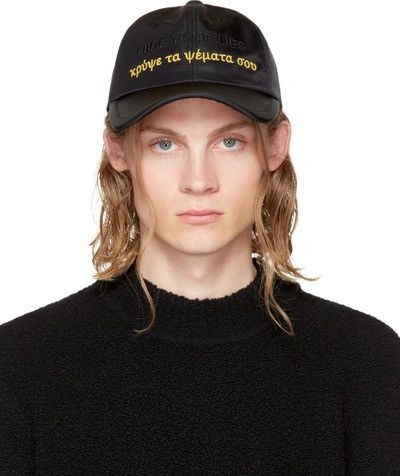 Juun.J Juun.J ‘Hide Your Lies” Embroidered Cap Size ONE SIZE - 2 Thumbnail
