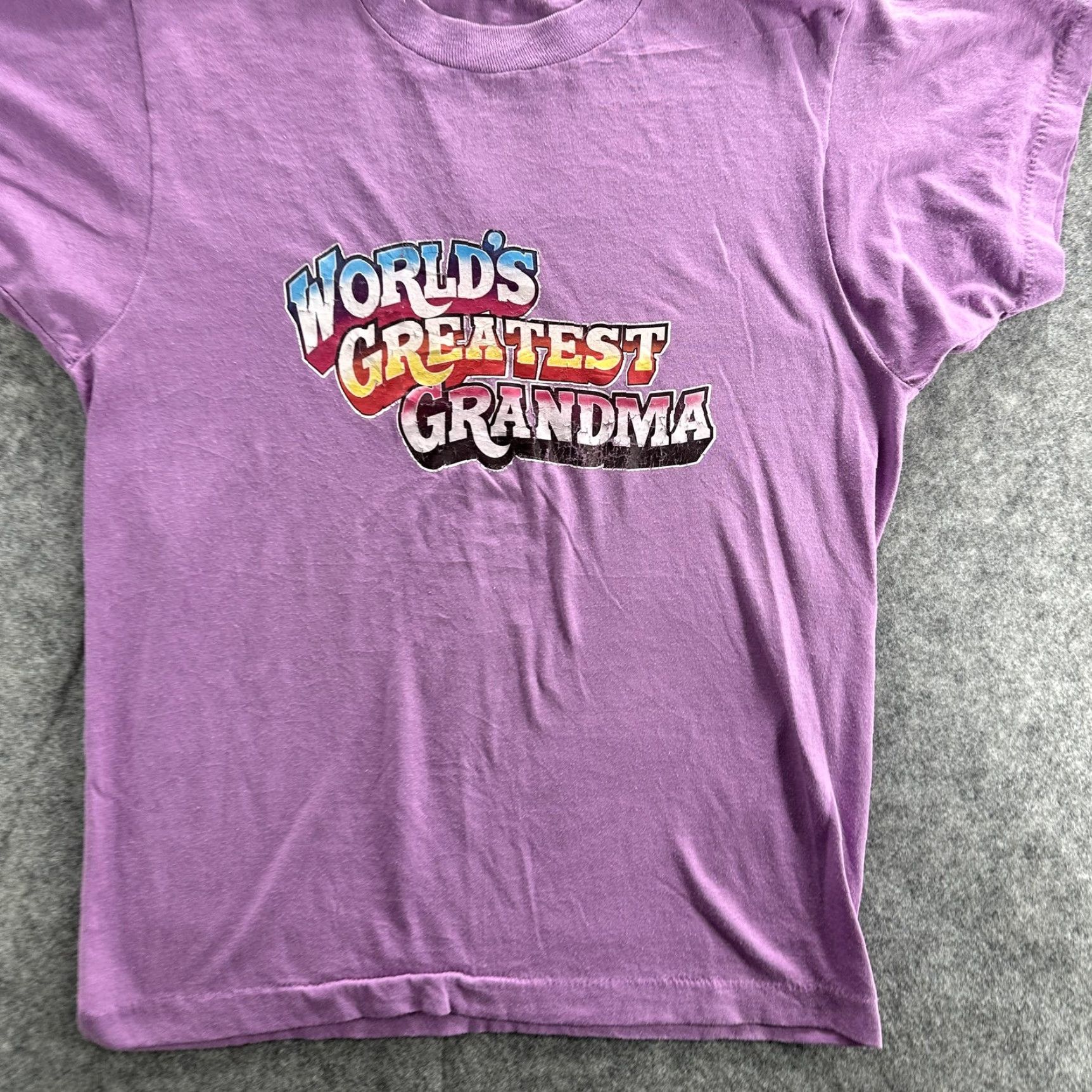 Vintage VINTAGE Worlds Greatest Grandma Shirt Womens Medium Graphic Tee Made USA 90s Size M / US 6-8 / IT 42-44 - 2 Thumbnail