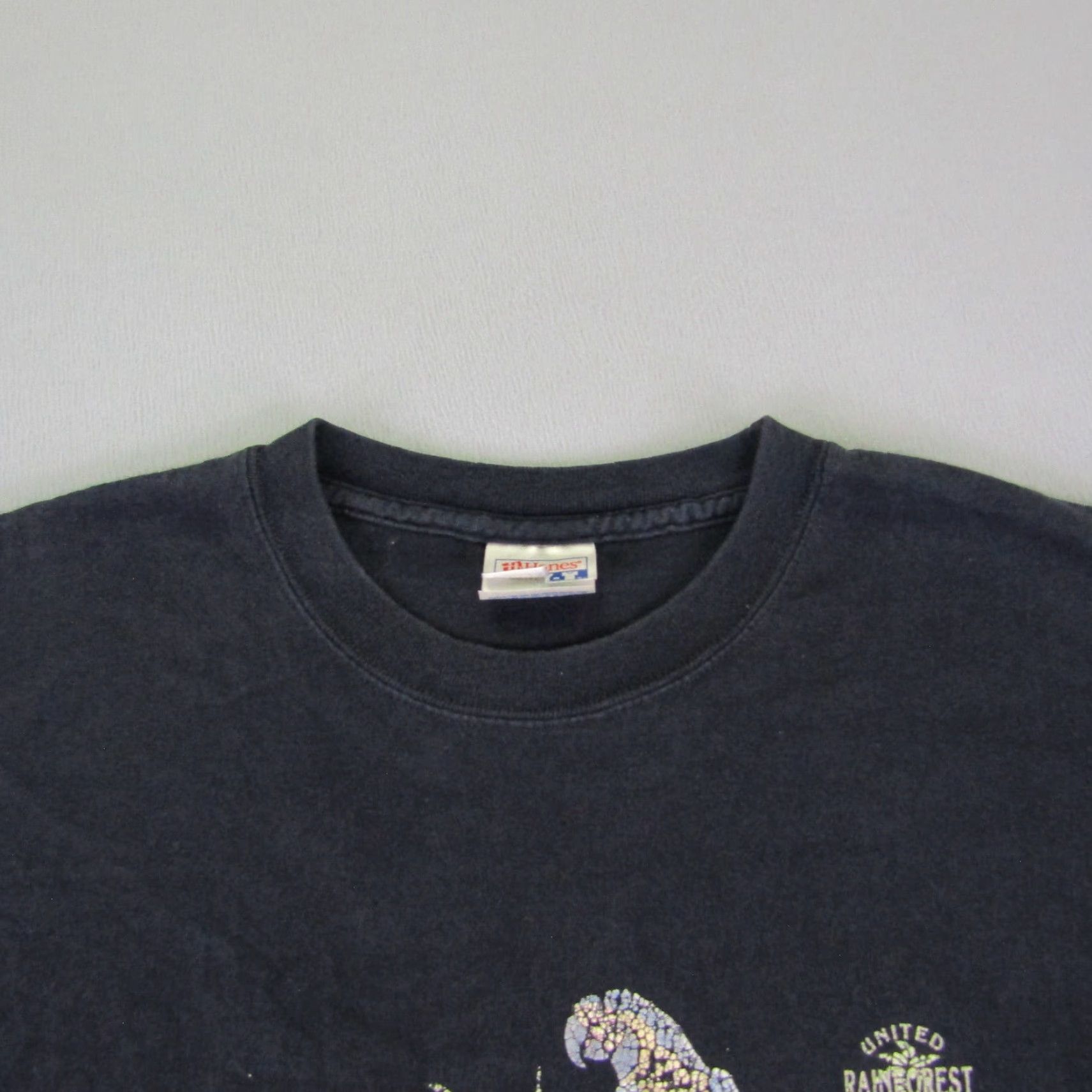 Hanes Vintage Hanes Florida T-Shirt Men 2XL Black Y2K Outdoor Retro Cotton Shirt Size US XXL / EU 58 / 5 - 3 Thumbnail