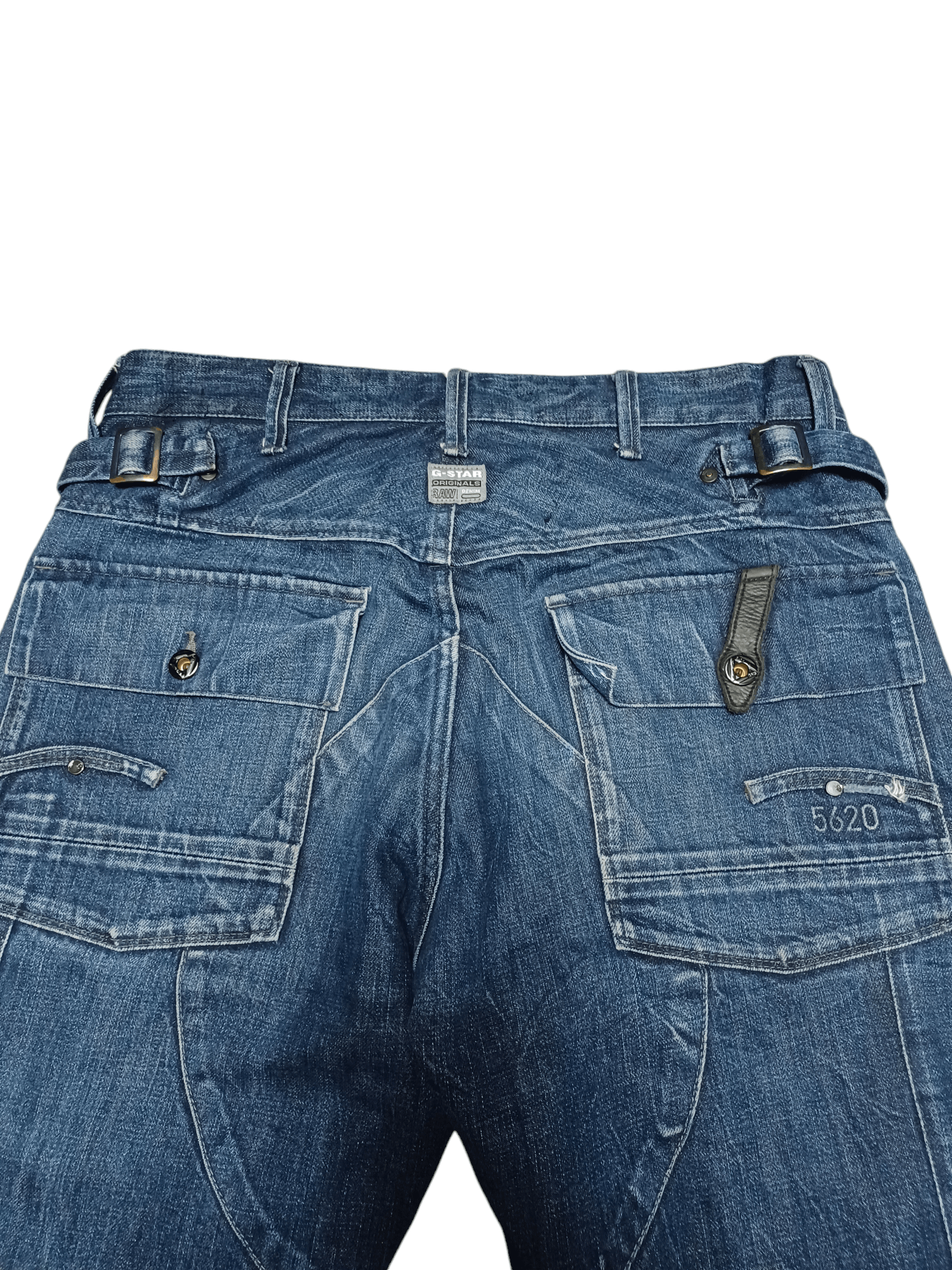 G-Star G STAR RAW MULTIPOCKET CARGO JAPANESE JEANS DENIM Size US 33 - 5 Thumbnail