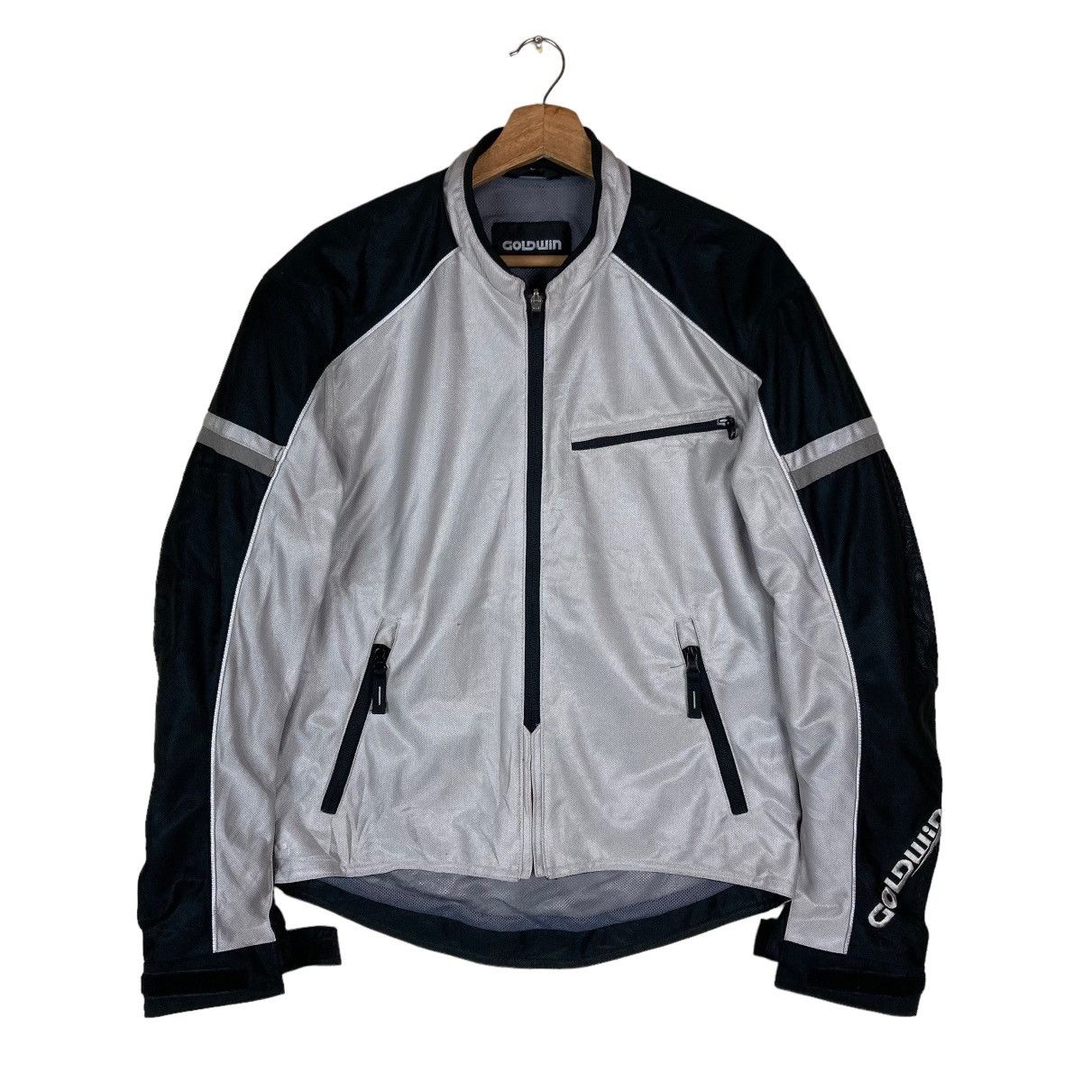 Vintage Goldwin Racing Two Tone Zipper Jacket