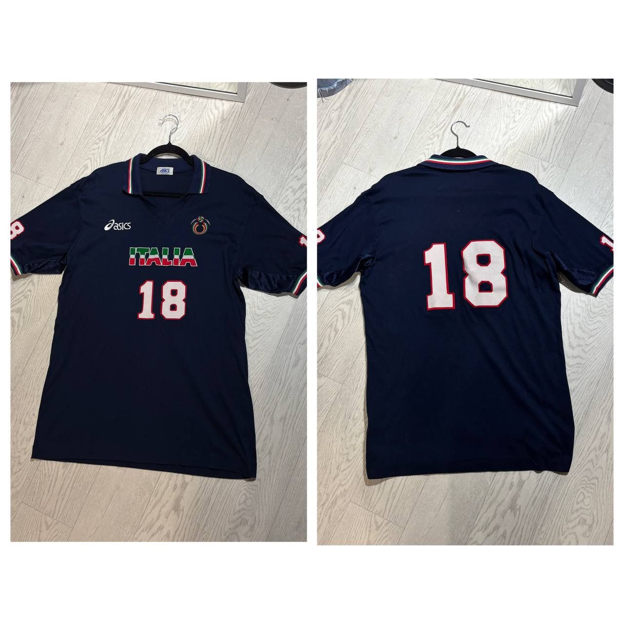 Asics ASICS 1996 Italia maglia polo Size:L Size US L / EU 52-54 / 3 - 1 Thumbnail