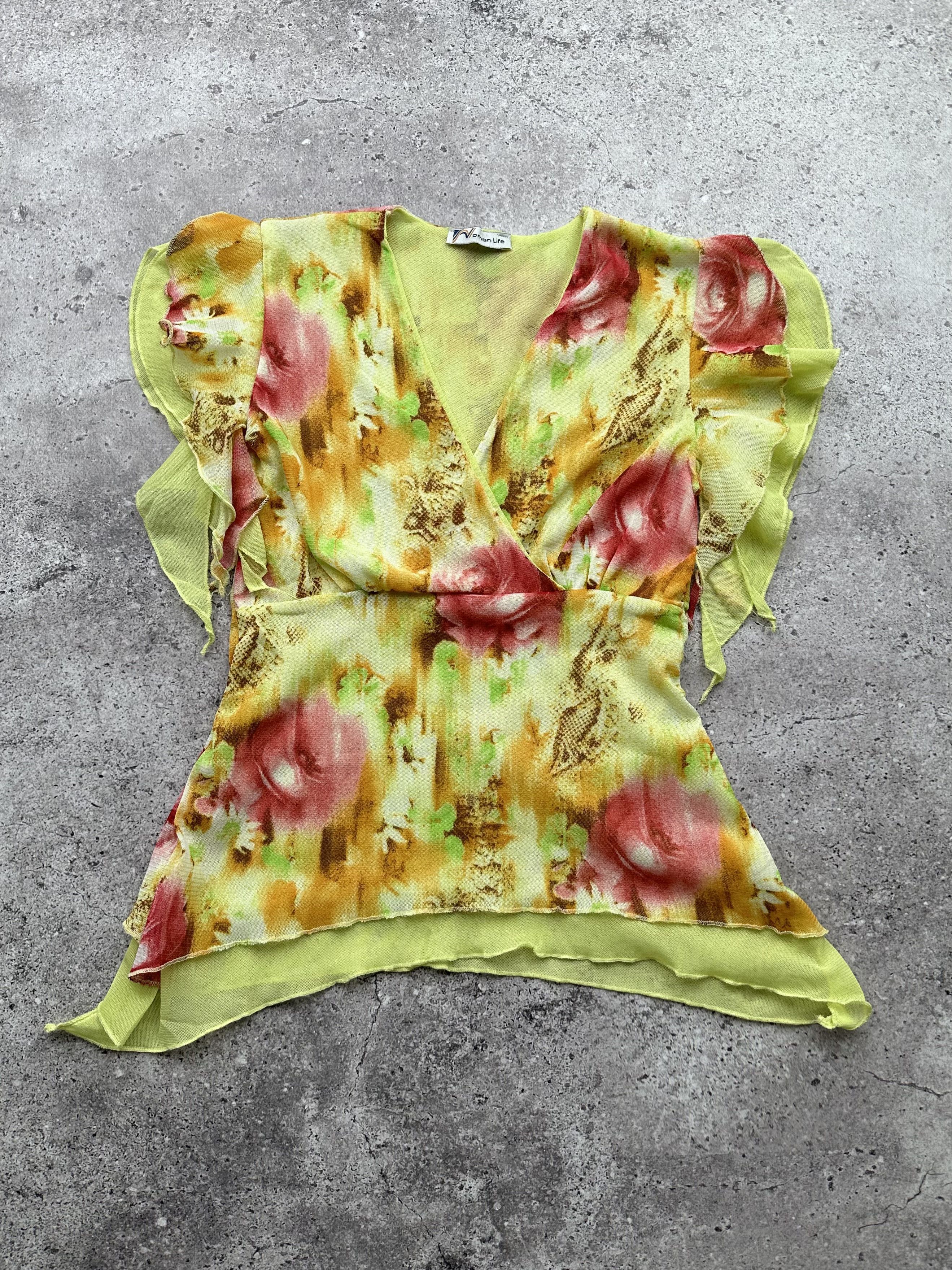 Japanese Brand Vintage Blouse C296(V444)(E8) Size S / US 4 / IT 40 - 1 Thumbnail