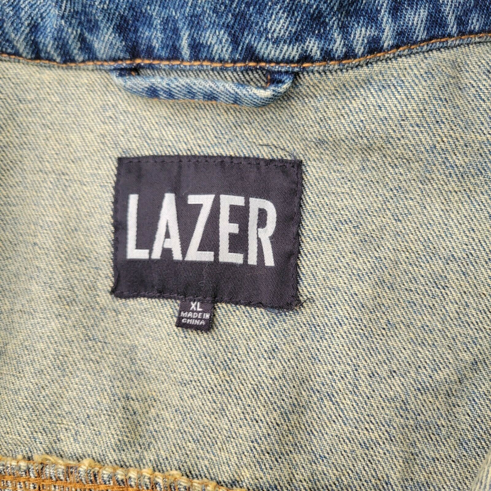 Other Men's Lazer Denim Jacket. XL Size US XL / EU 56 / 4 - 6 Thumbnail