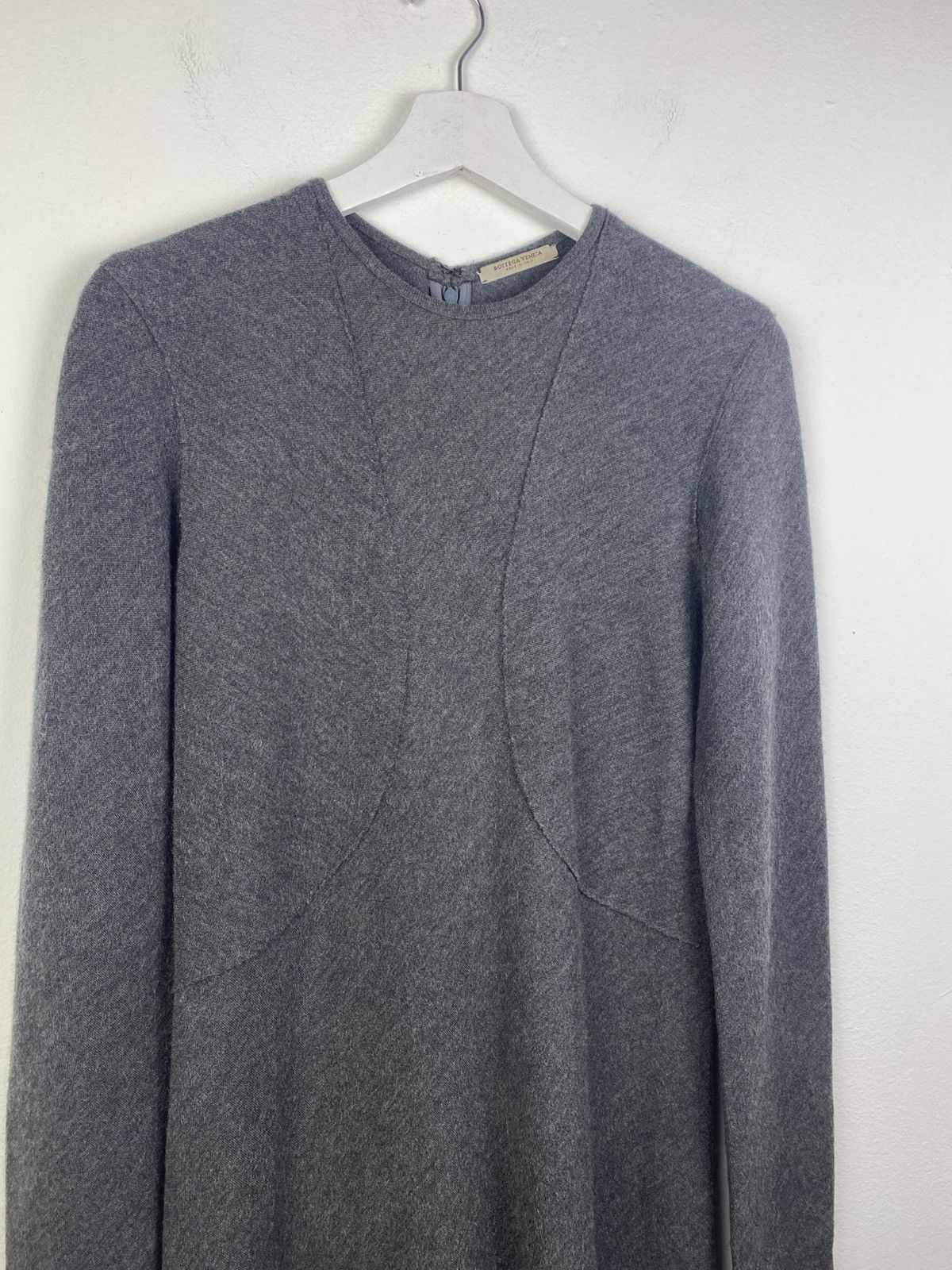Bottega Veneta Bottega Veneta Cashmere Blend Midi Basic Dress SZ S-M Size S / US 4 / IT 40 - 3 Thumbnail